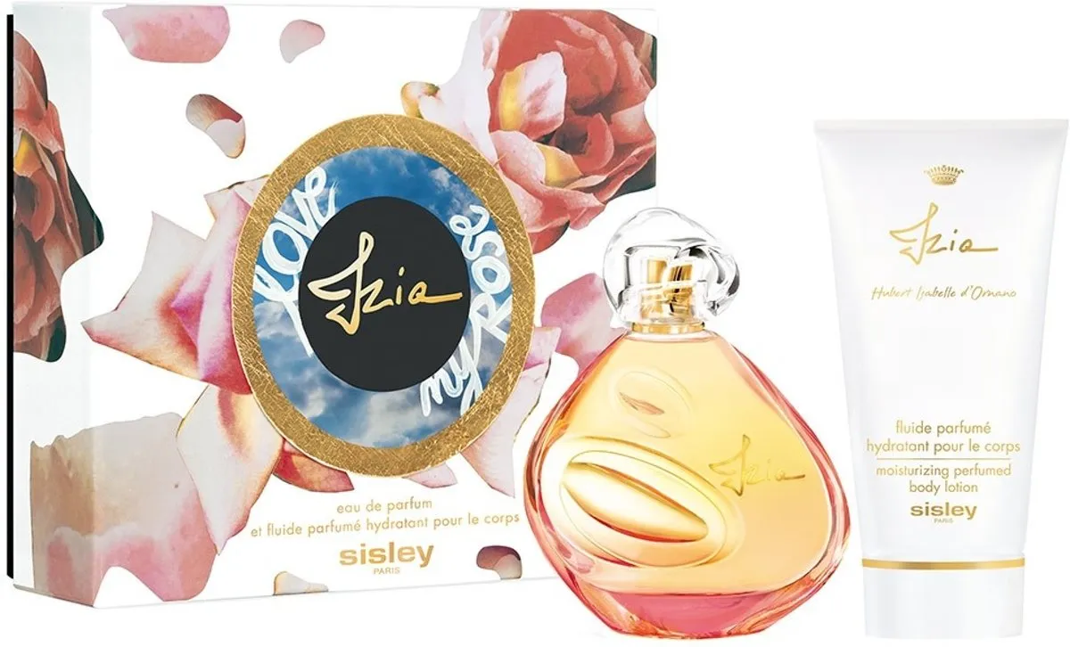 SISLEY IZIA WOMEN SET (EDP 100 ml   MOISTURIZING PERFUMED BODY LOTION 150 ml)