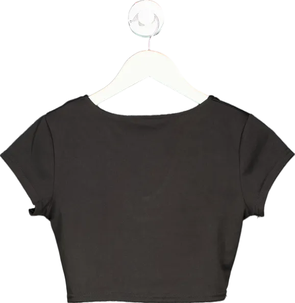 Sister Swim Black Spring Break Crop Top
