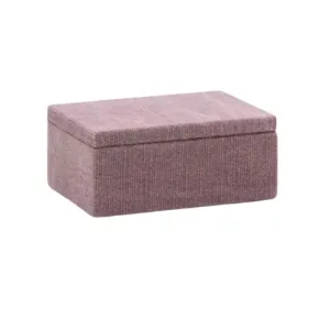 Small Purple Jute Box