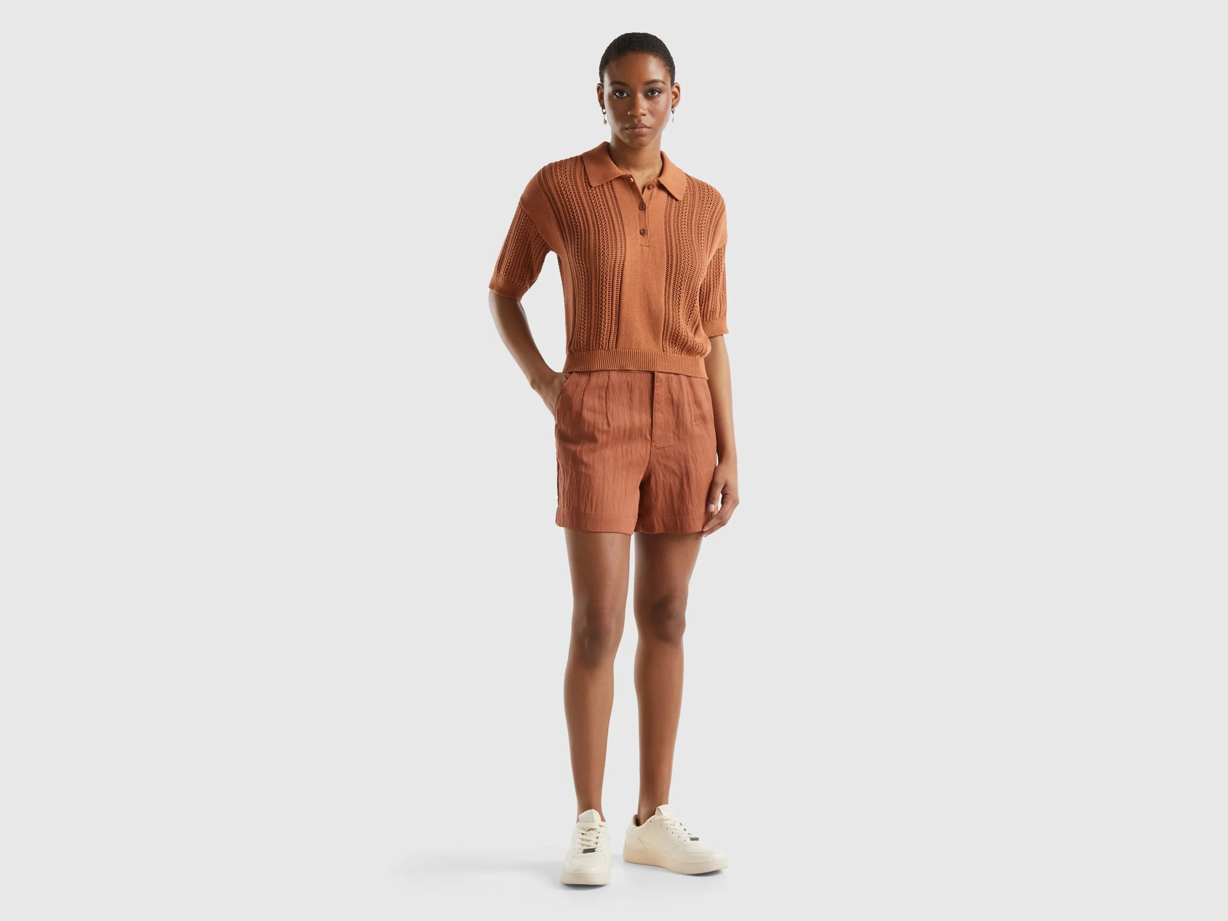 Solid Regular Fit Shorts