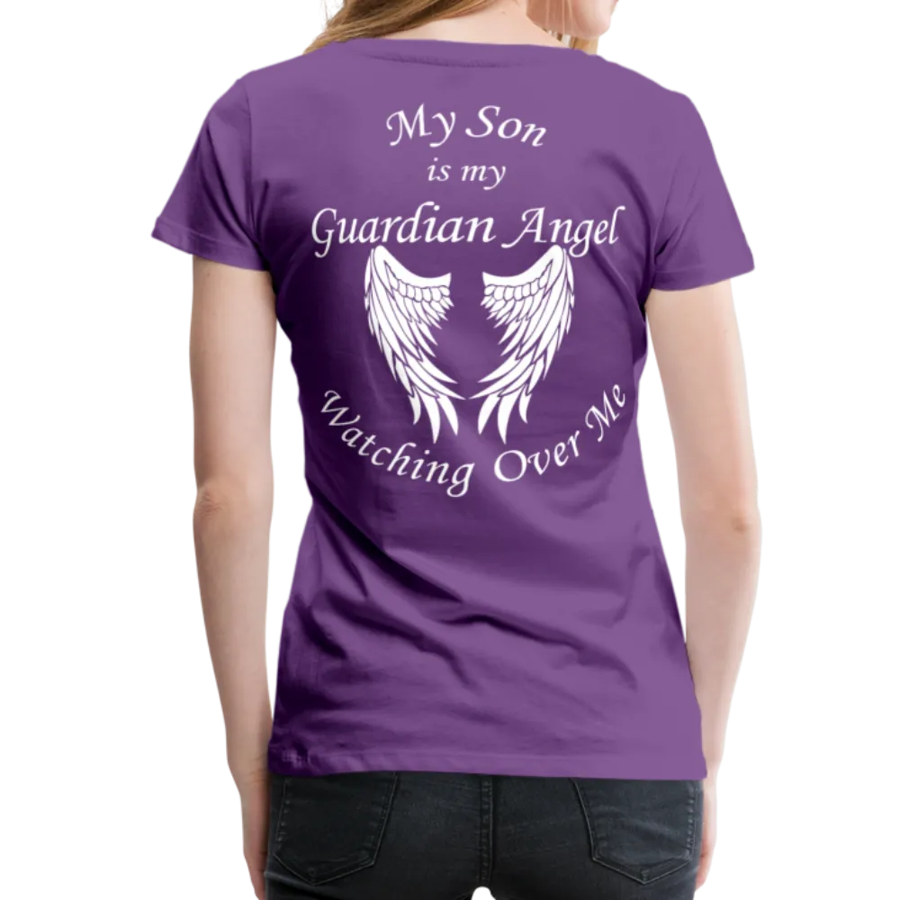 Son Guardian Angel Women’s Premium T-Shirt (CK3546)