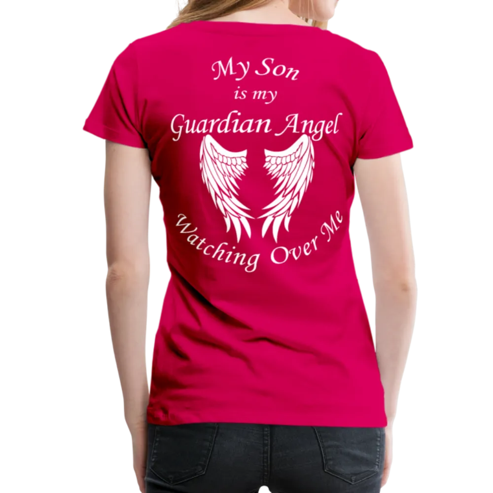 Son Guardian Angel Women’s Premium T-Shirt (CK3546)