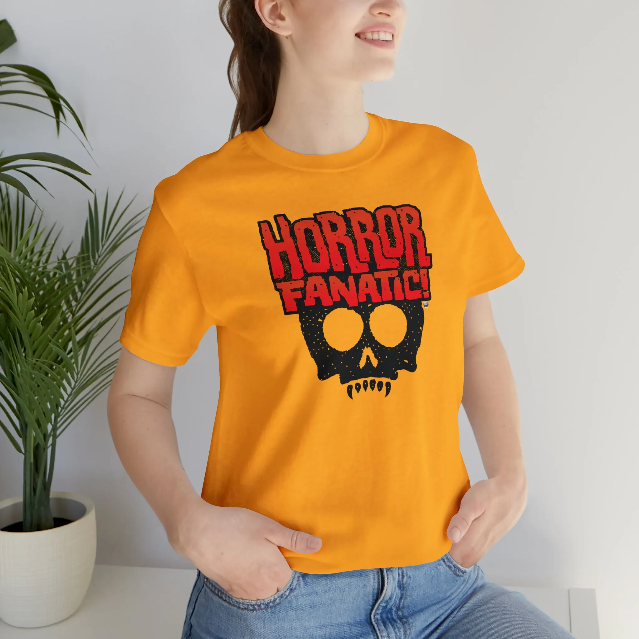 Sound FX HORROR FANATIC Unisex Jersey Short Sleeve Tee
