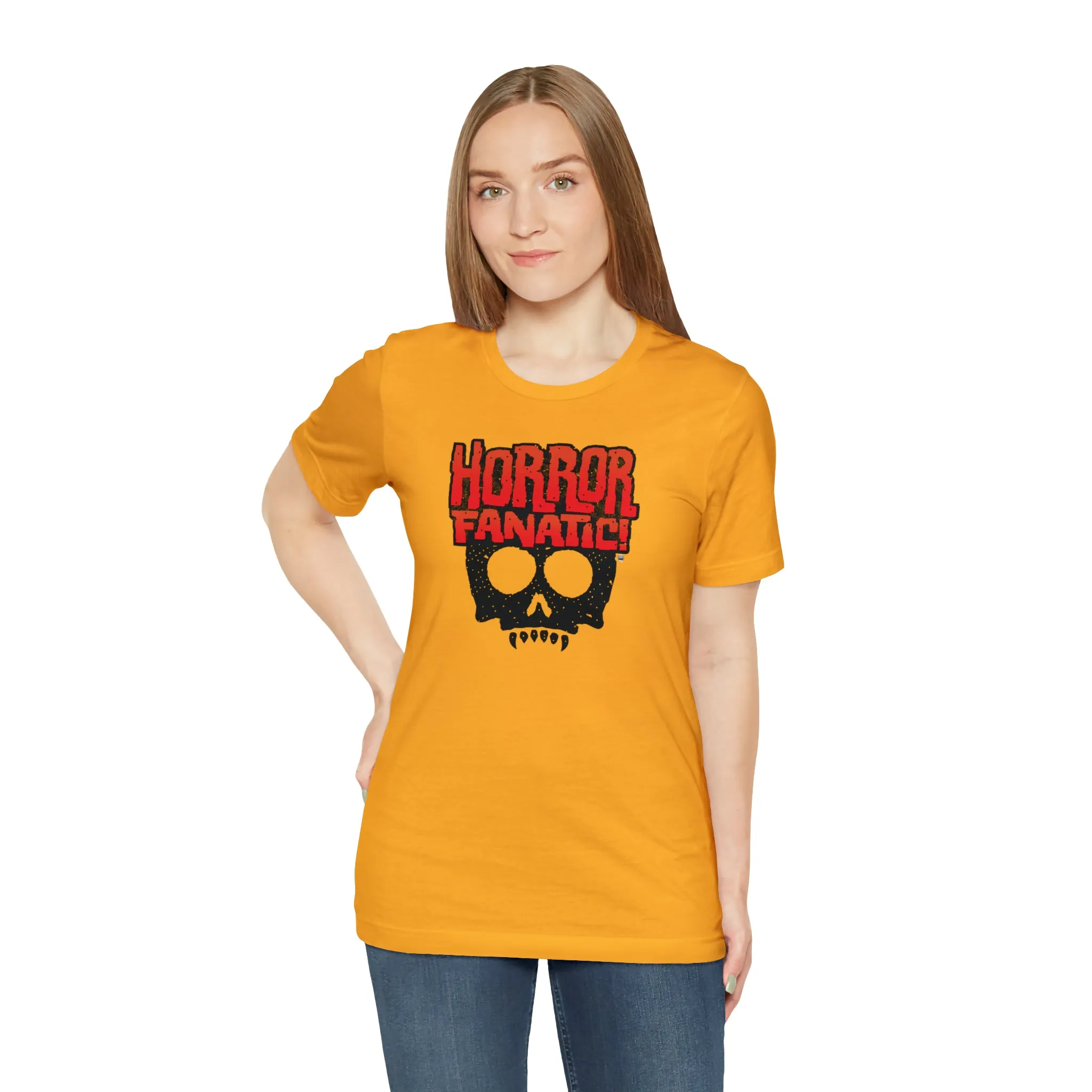 Sound FX HORROR FANATIC Unisex Jersey Short Sleeve Tee