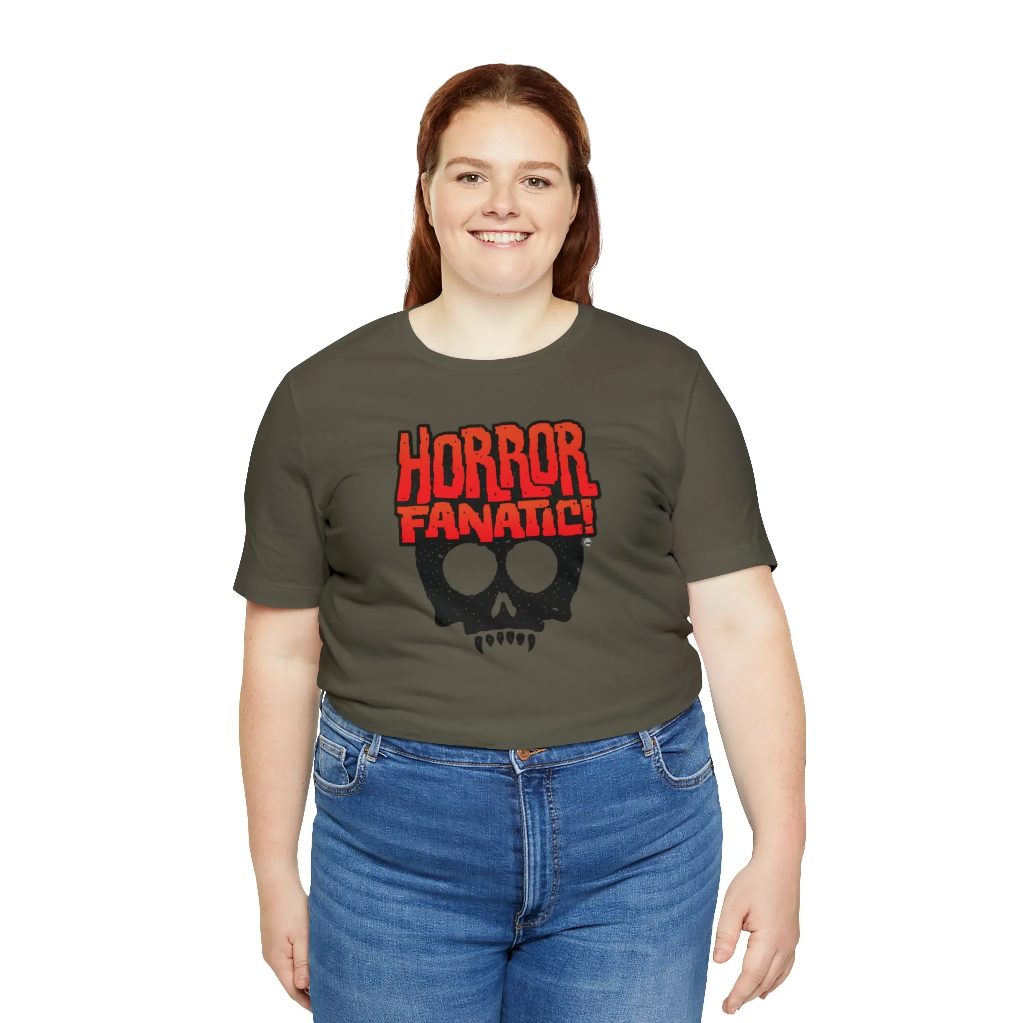 Sound FX HORROR FANATIC Unisex Jersey Short Sleeve Tee