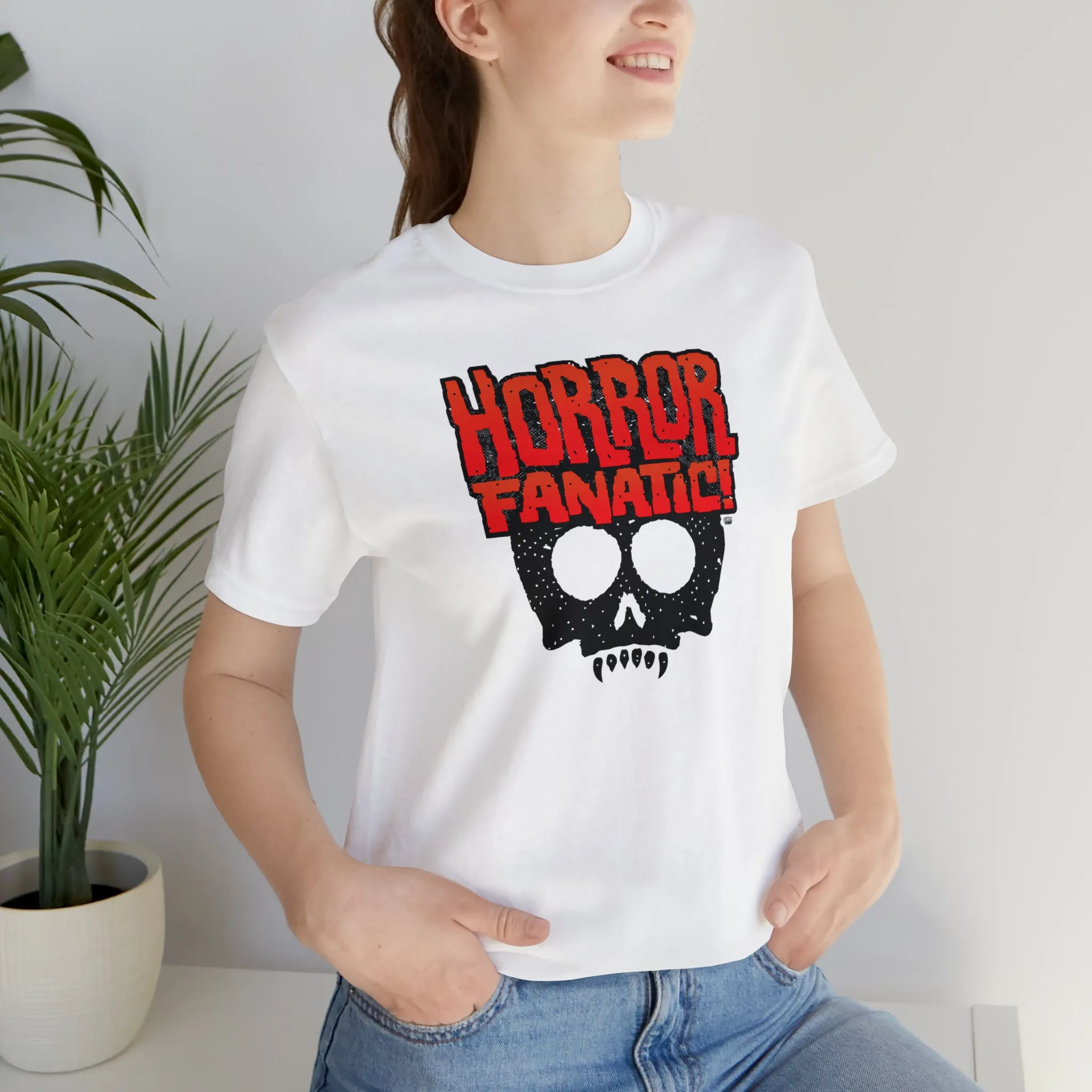 Sound FX HORROR FANATIC Unisex Jersey Short Sleeve Tee