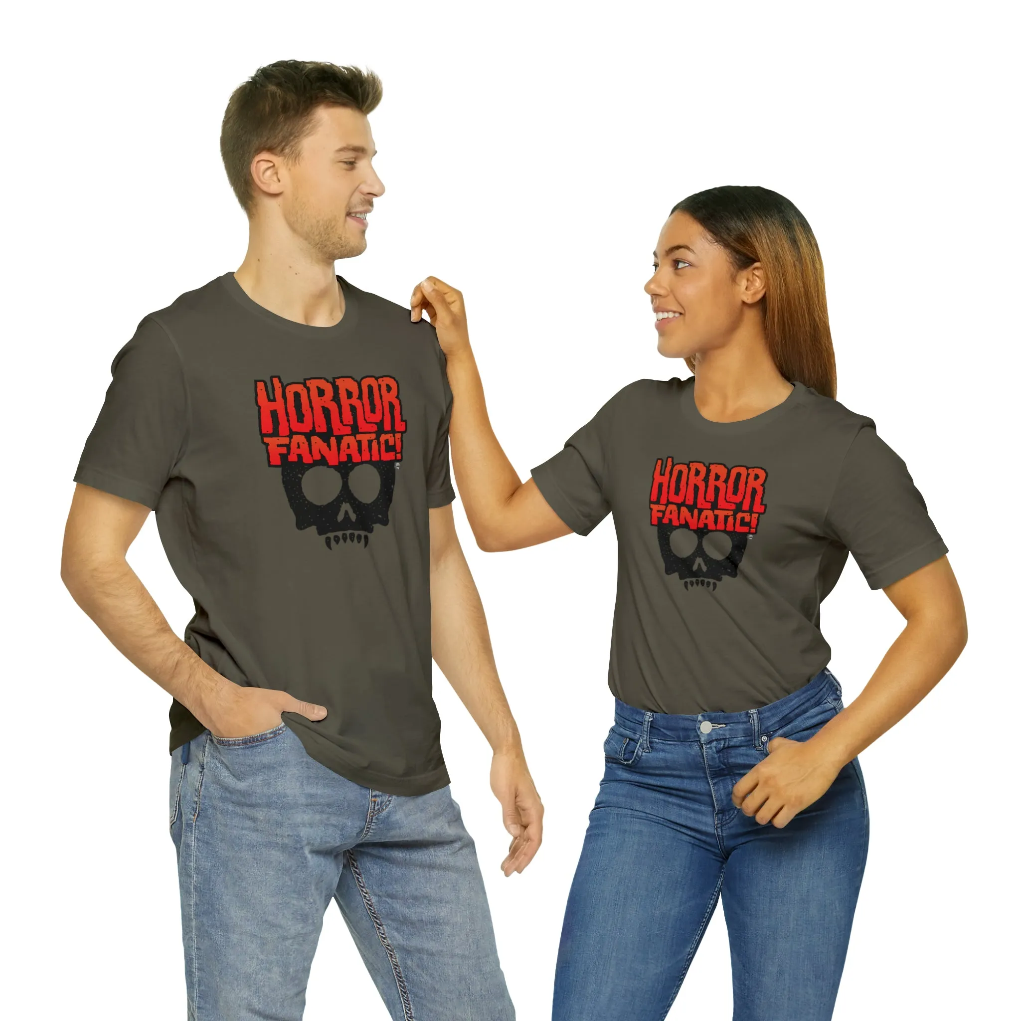 Sound FX HORROR FANATIC Unisex Jersey Short Sleeve Tee