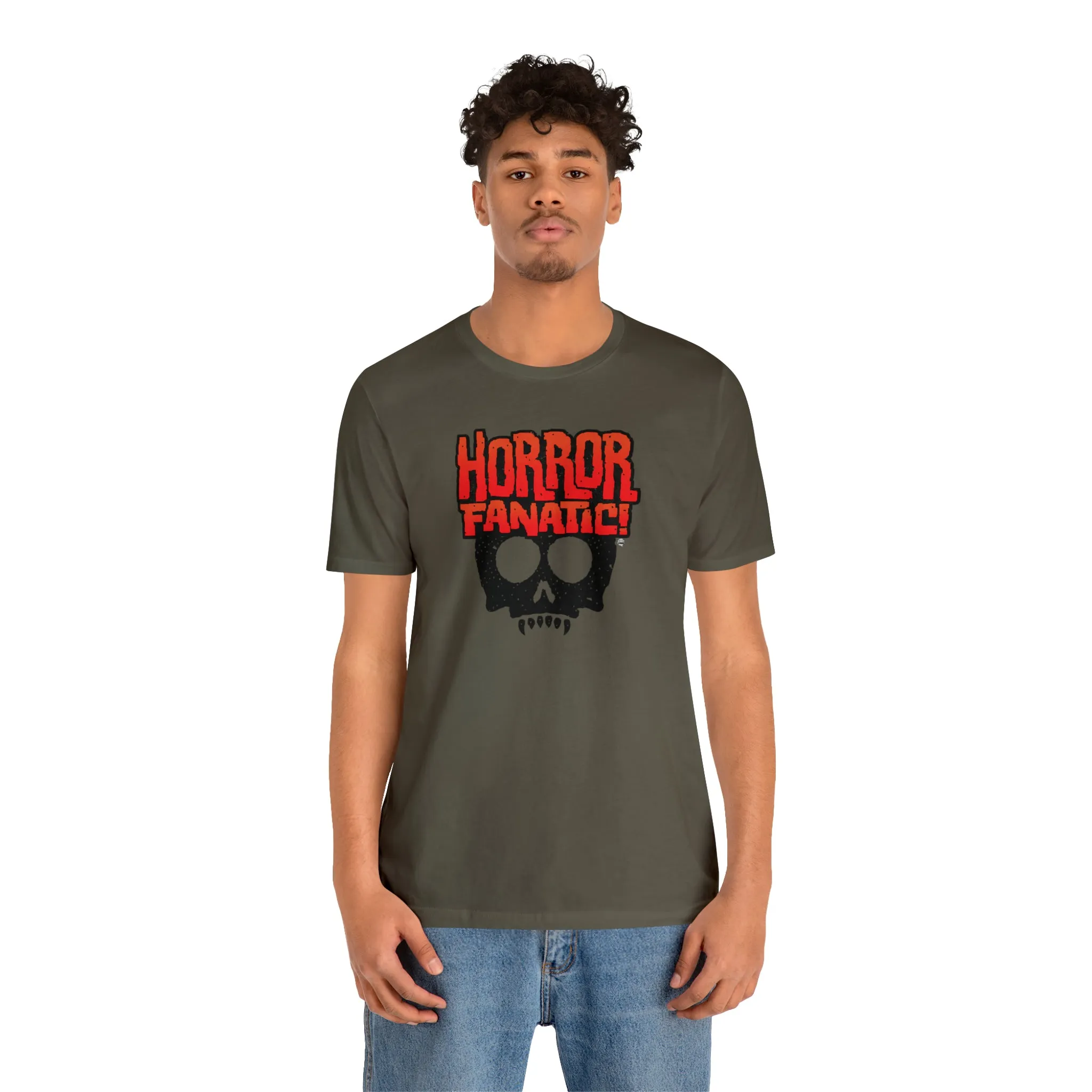 Sound FX HORROR FANATIC Unisex Jersey Short Sleeve Tee