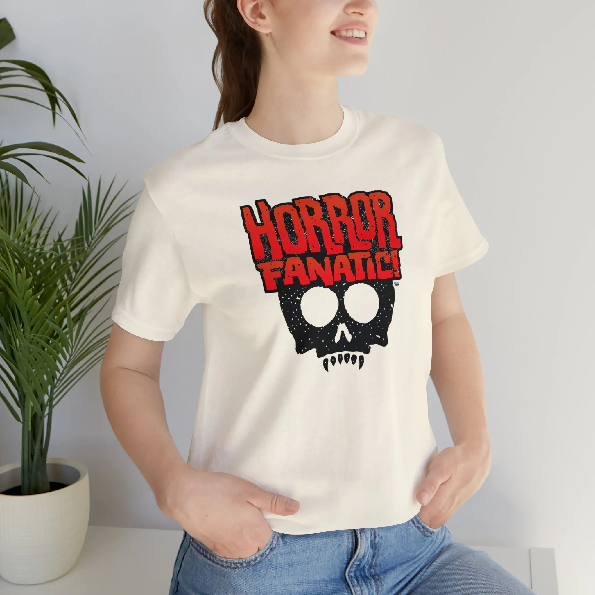 Sound FX HORROR FANATIC Unisex Jersey Short Sleeve Tee