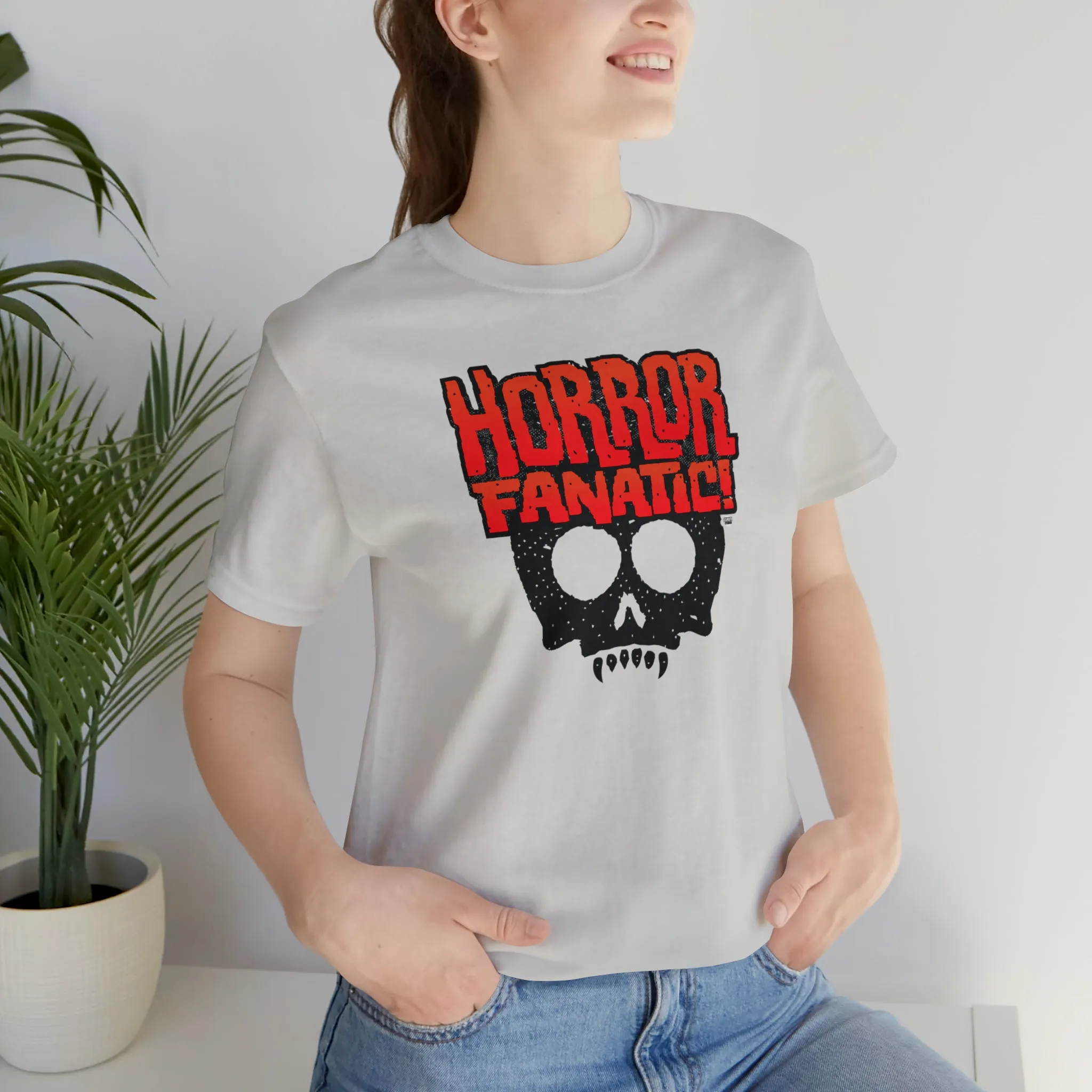 Sound FX HORROR FANATIC Unisex Jersey Short Sleeve Tee