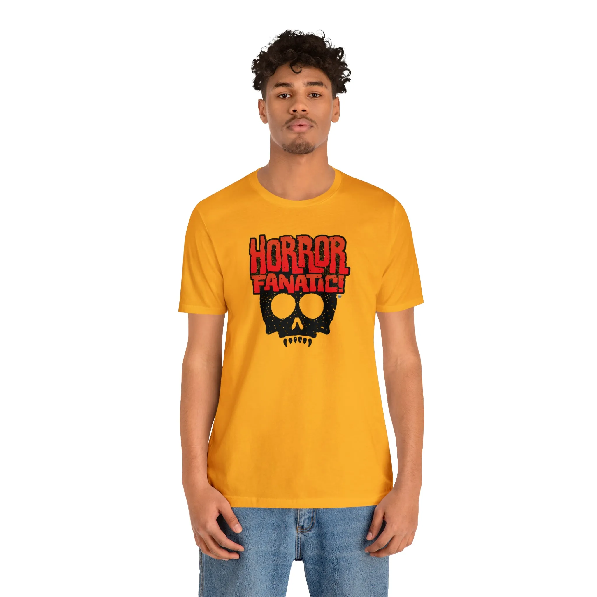 Sound FX HORROR FANATIC Unisex Jersey Short Sleeve Tee