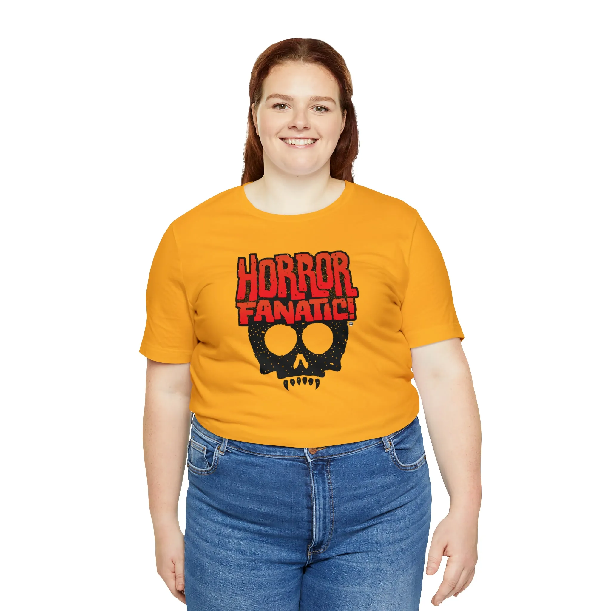 Sound FX HORROR FANATIC Unisex Jersey Short Sleeve Tee