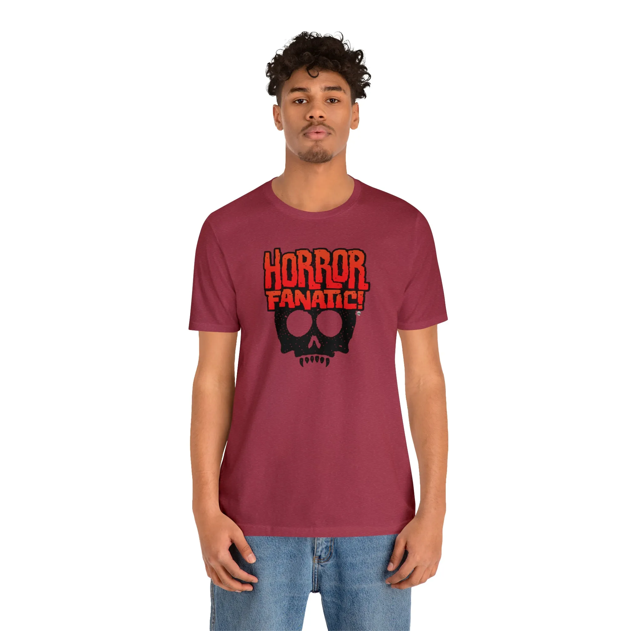 Sound FX HORROR FANATIC Unisex Jersey Short Sleeve Tee