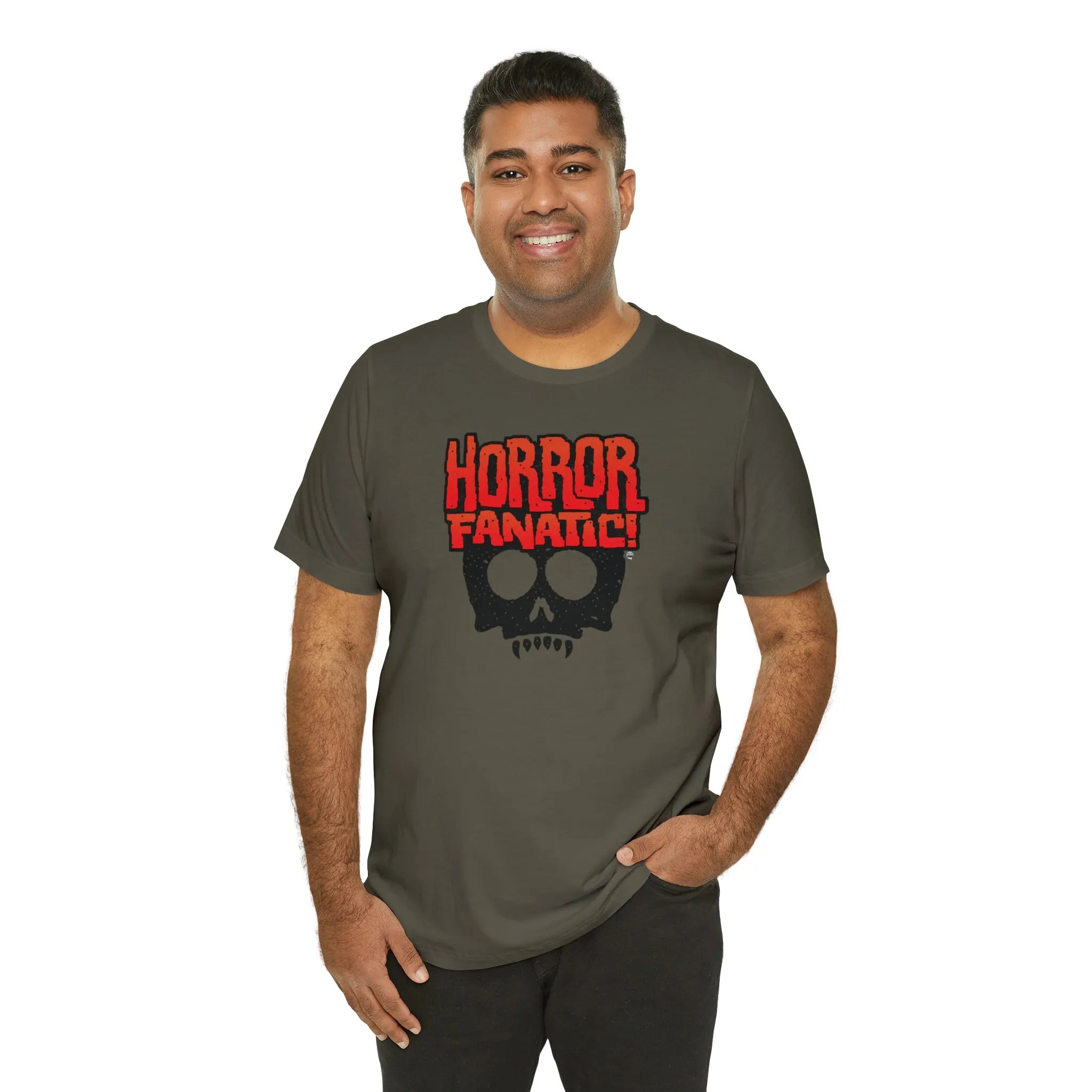 Sound FX HORROR FANATIC Unisex Jersey Short Sleeve Tee