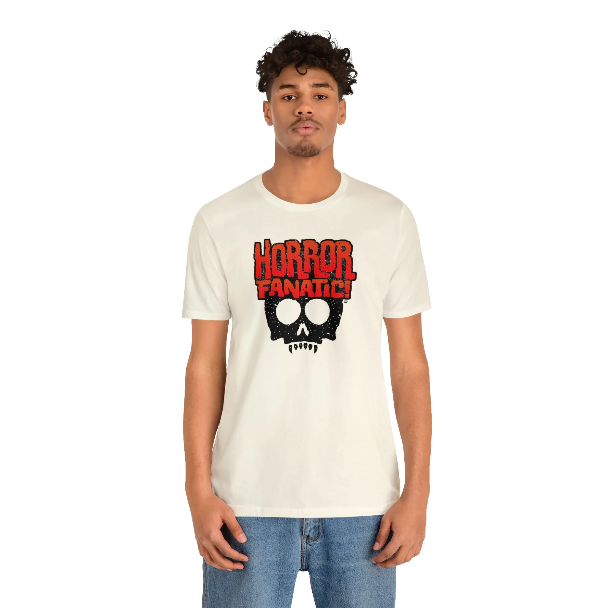 Sound FX HORROR FANATIC Unisex Jersey Short Sleeve Tee