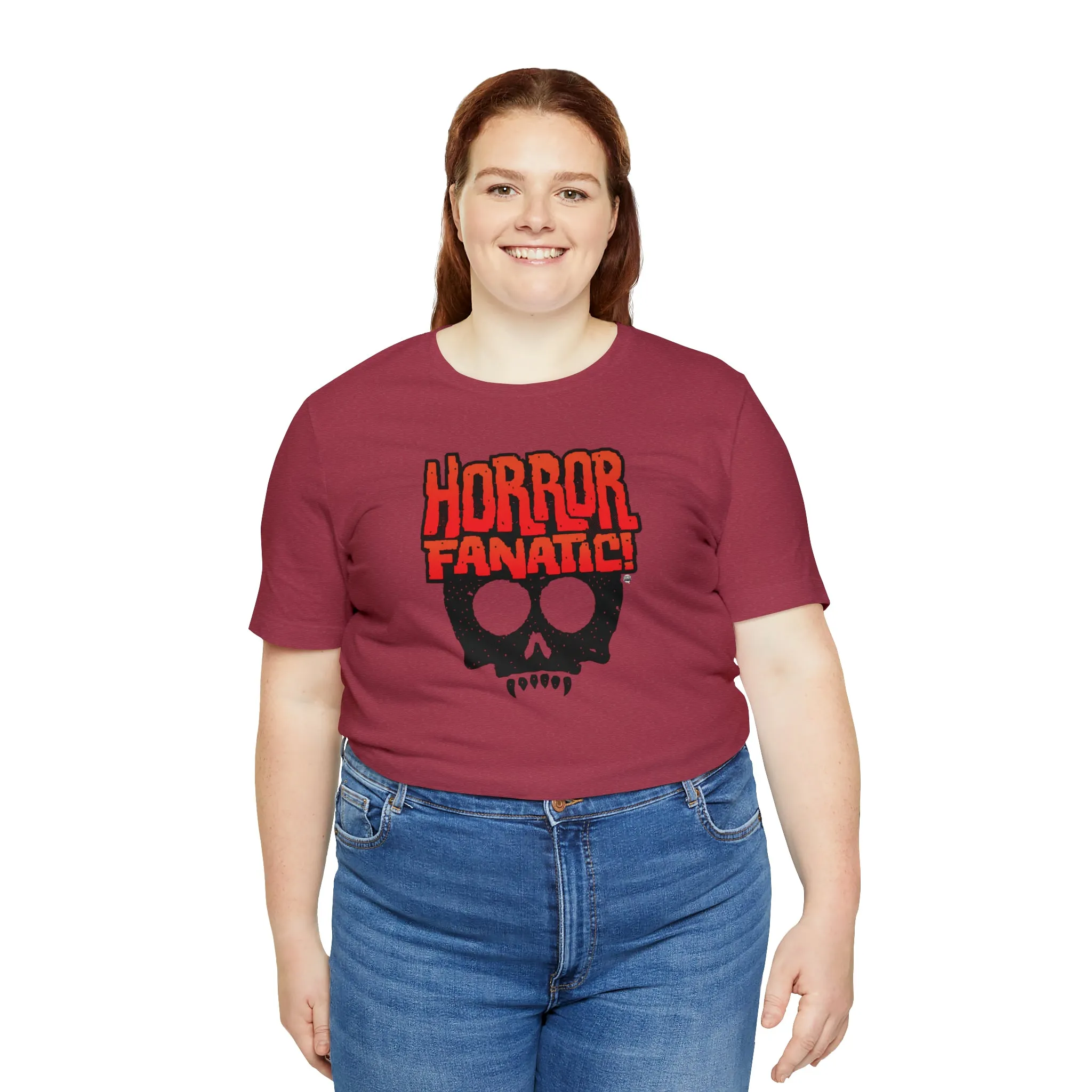 Sound FX HORROR FANATIC Unisex Jersey Short Sleeve Tee