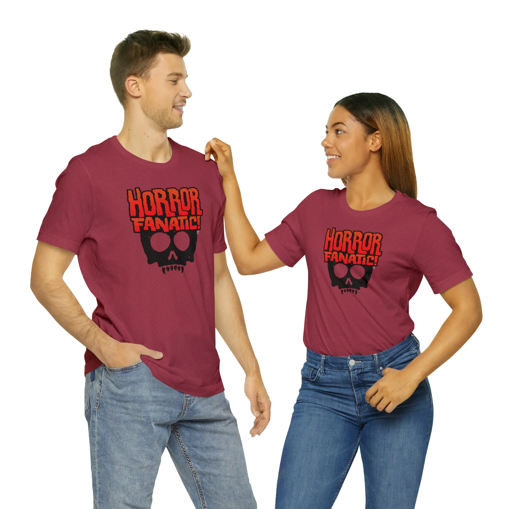 Sound FX HORROR FANATIC Unisex Jersey Short Sleeve Tee