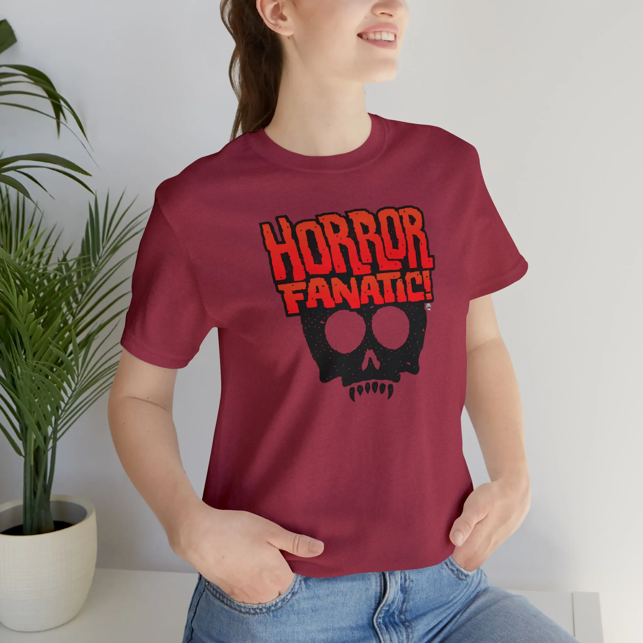 Sound FX HORROR FANATIC Unisex Jersey Short Sleeve Tee