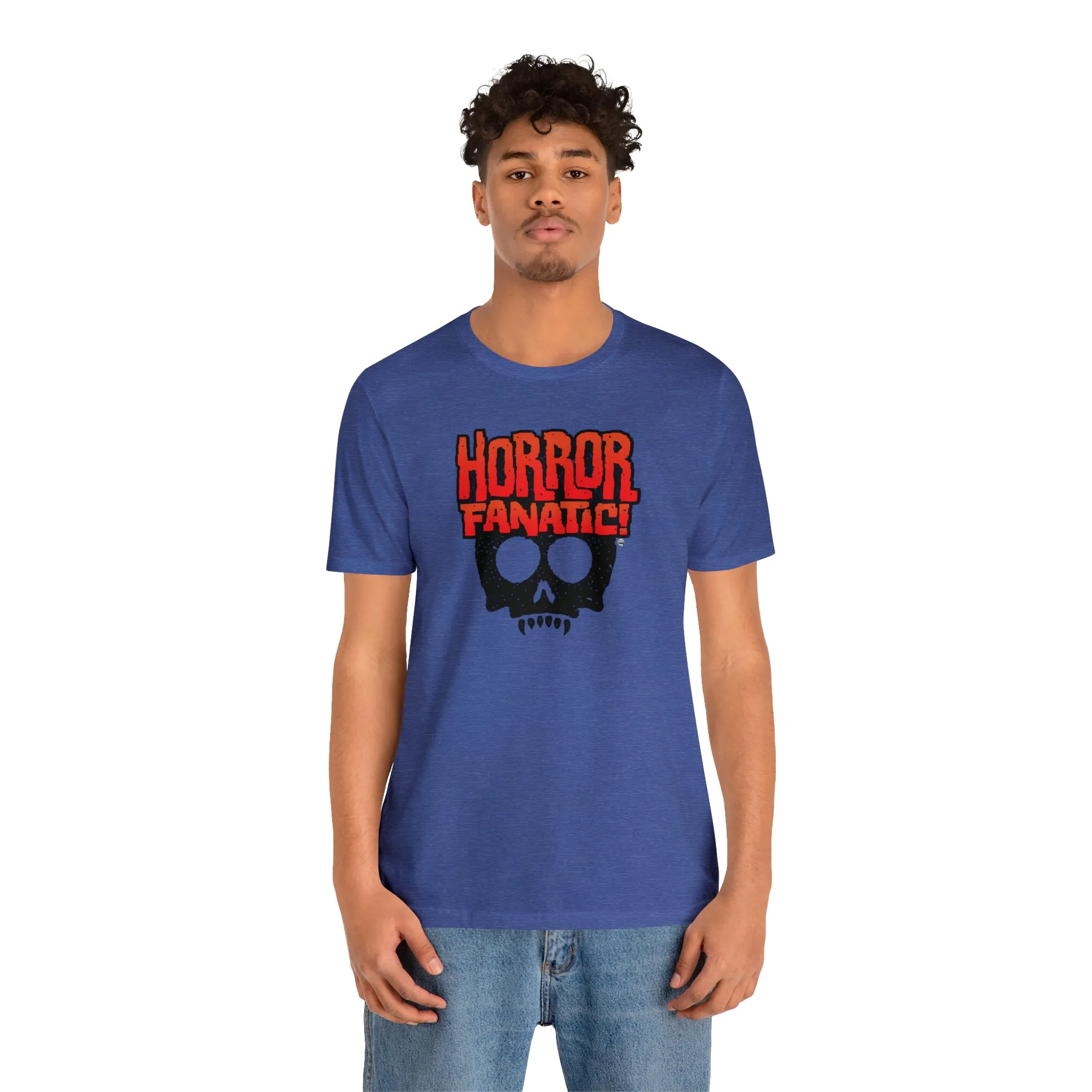 Sound FX HORROR FANATIC Unisex Jersey Short Sleeve Tee