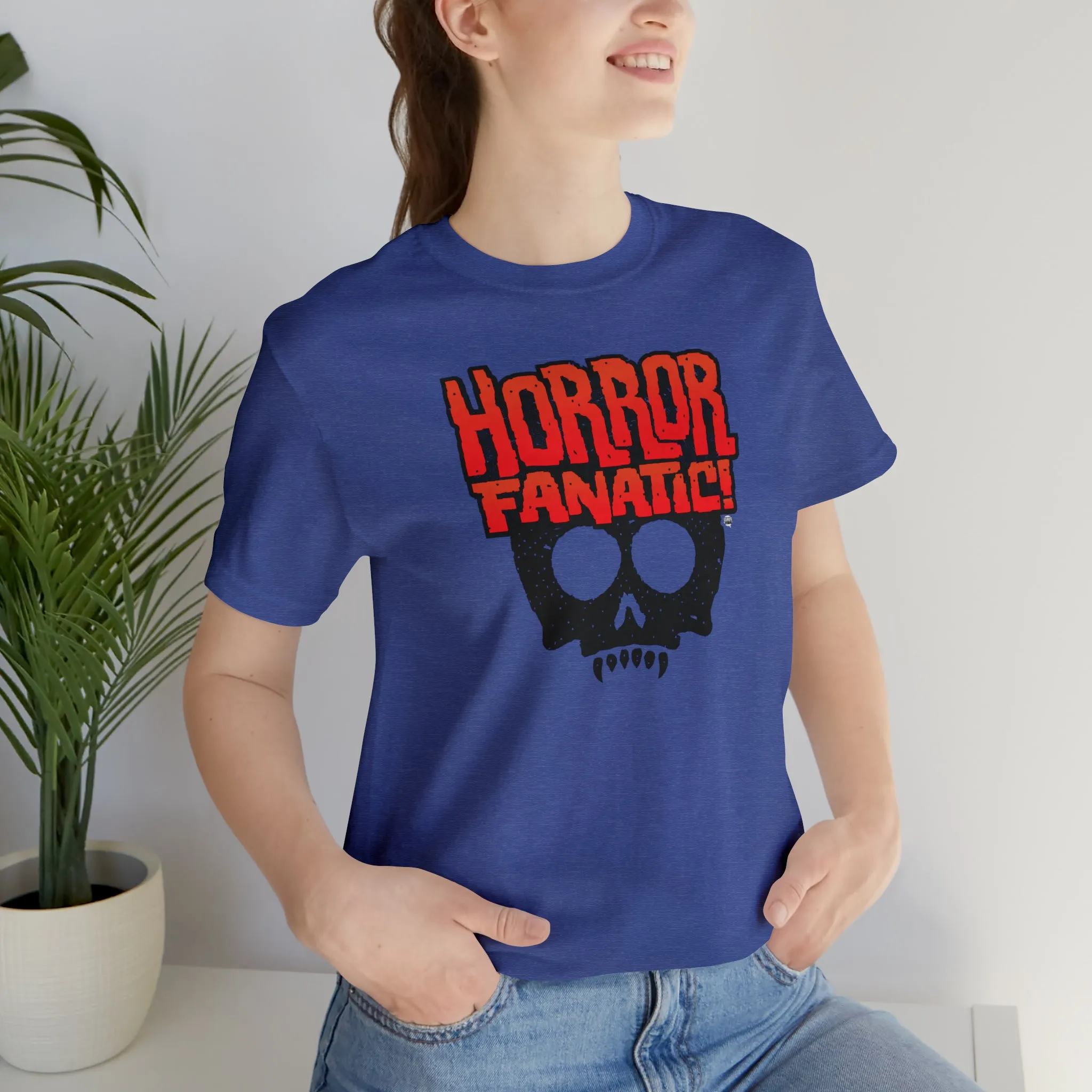 Sound FX HORROR FANATIC Unisex Jersey Short Sleeve Tee