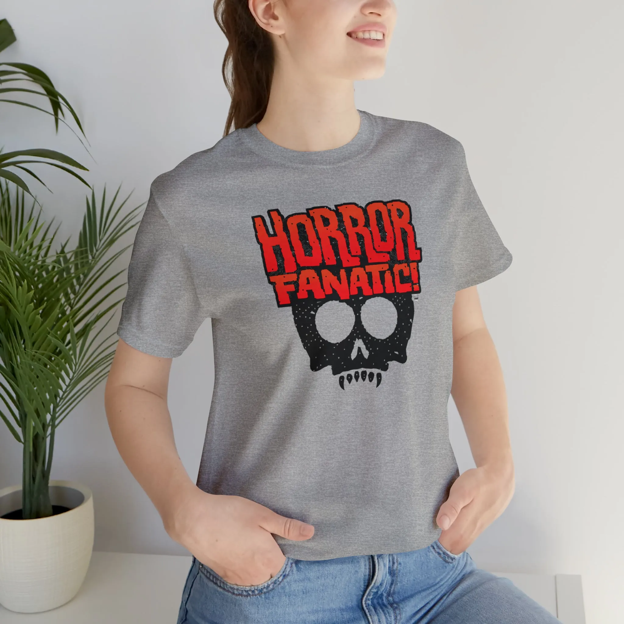 Sound FX HORROR FANATIC Unisex Jersey Short Sleeve Tee