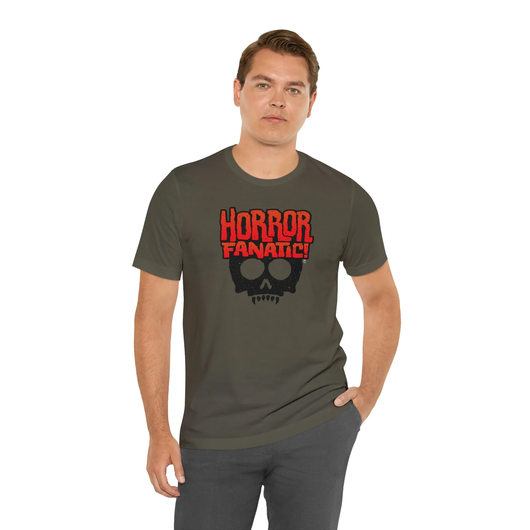 Sound FX HORROR FANATIC Unisex Jersey Short Sleeve Tee