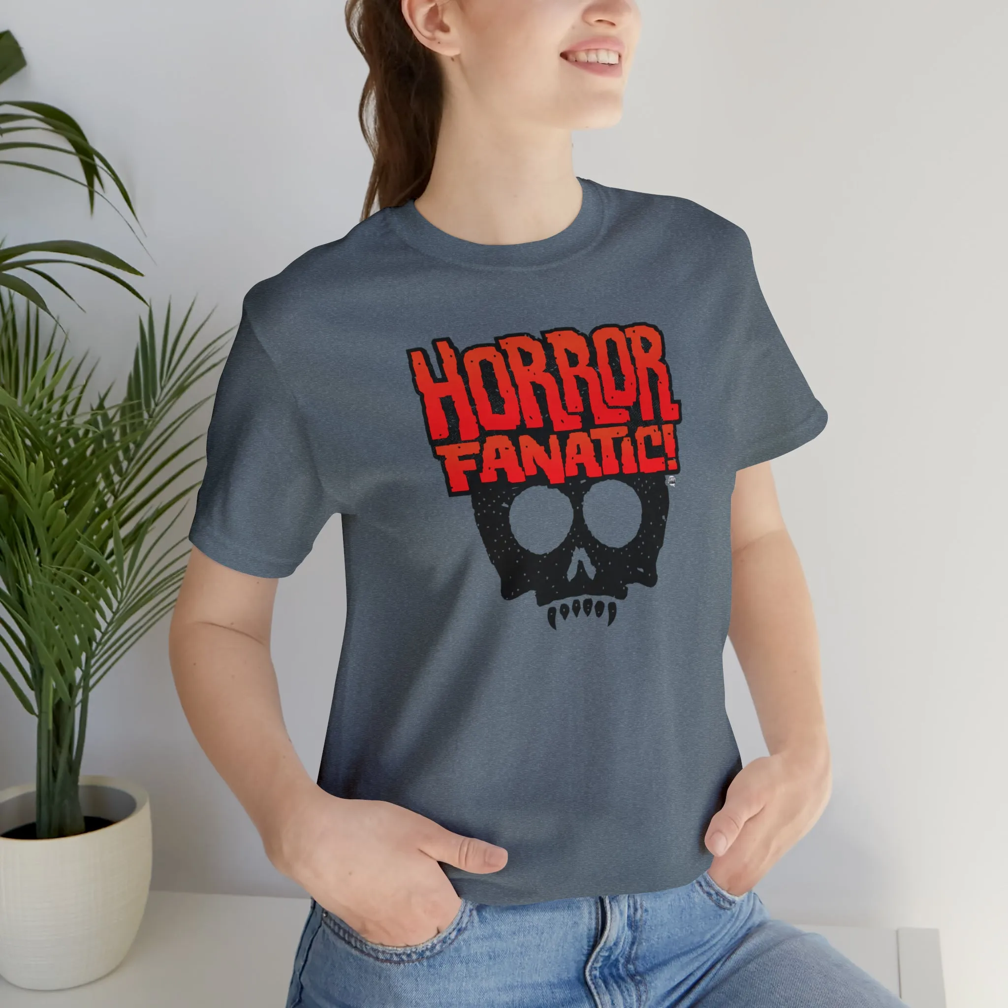 Sound FX HORROR FANATIC Unisex Jersey Short Sleeve Tee