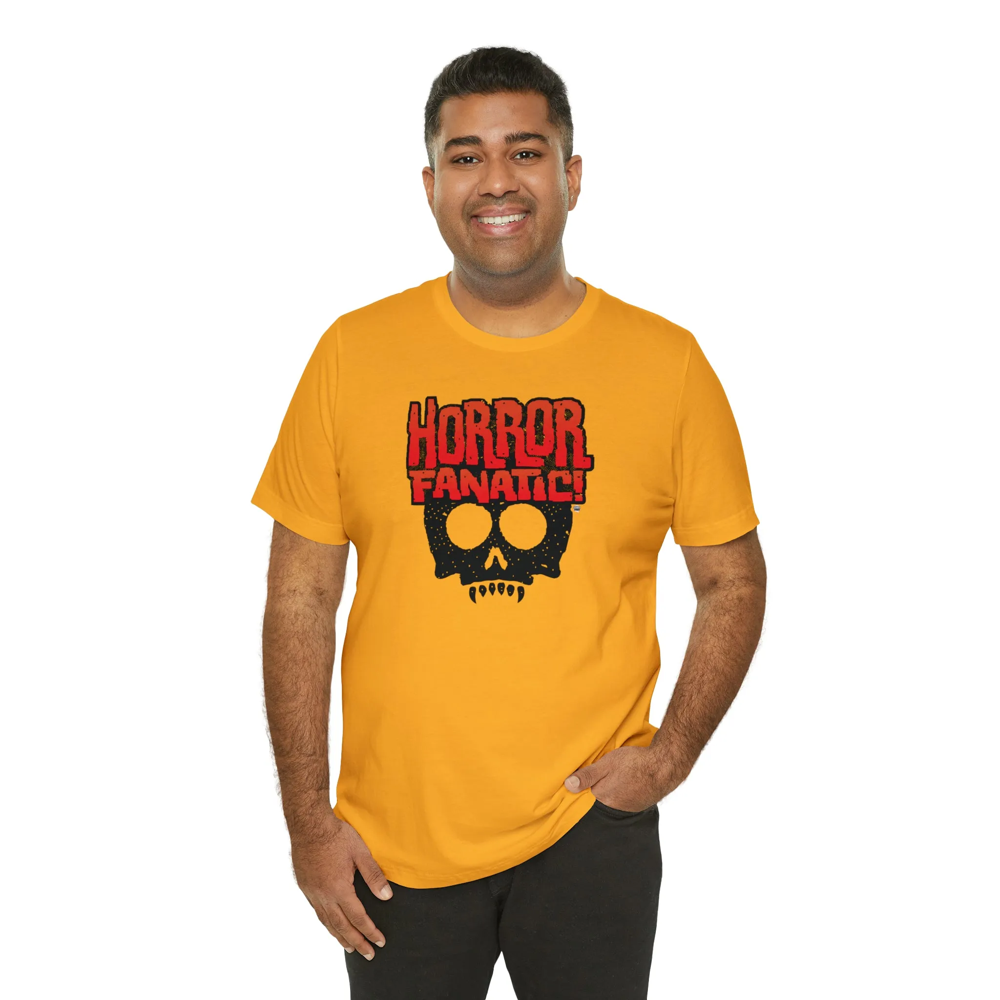 Sound FX HORROR FANATIC Unisex Jersey Short Sleeve Tee