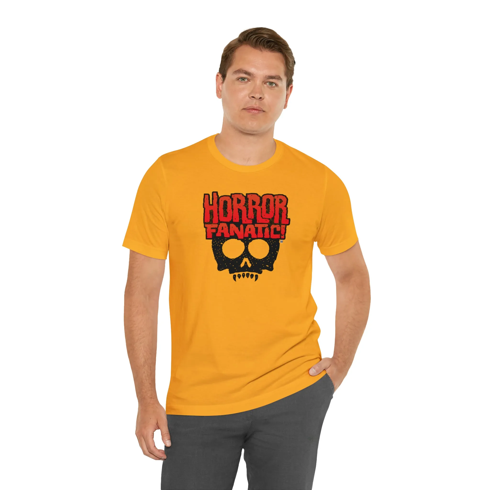 Sound FX HORROR FANATIC Unisex Jersey Short Sleeve Tee