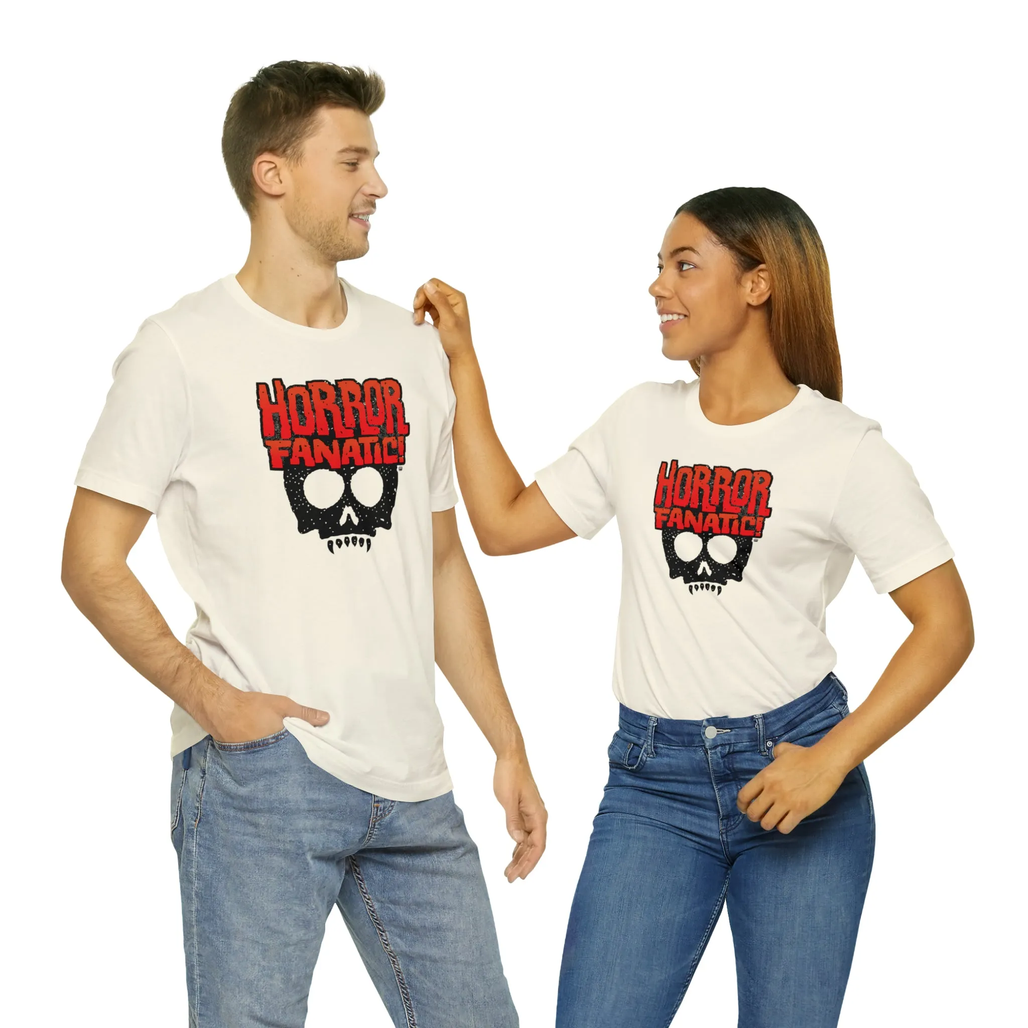 Sound FX HORROR FANATIC Unisex Jersey Short Sleeve Tee