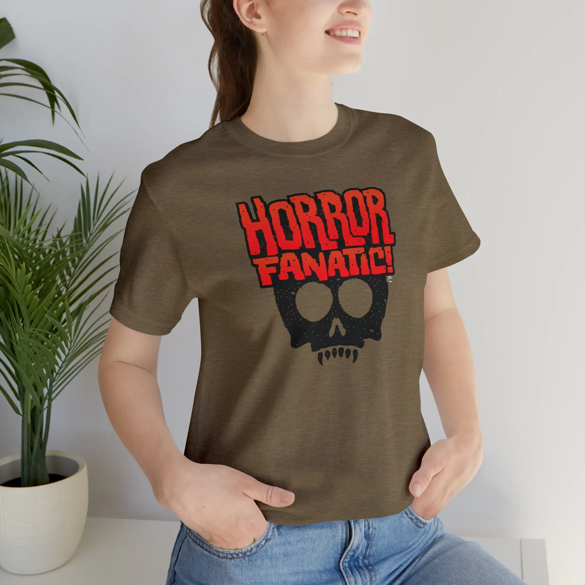 Sound FX HORROR FANATIC Unisex Jersey Short Sleeve Tee