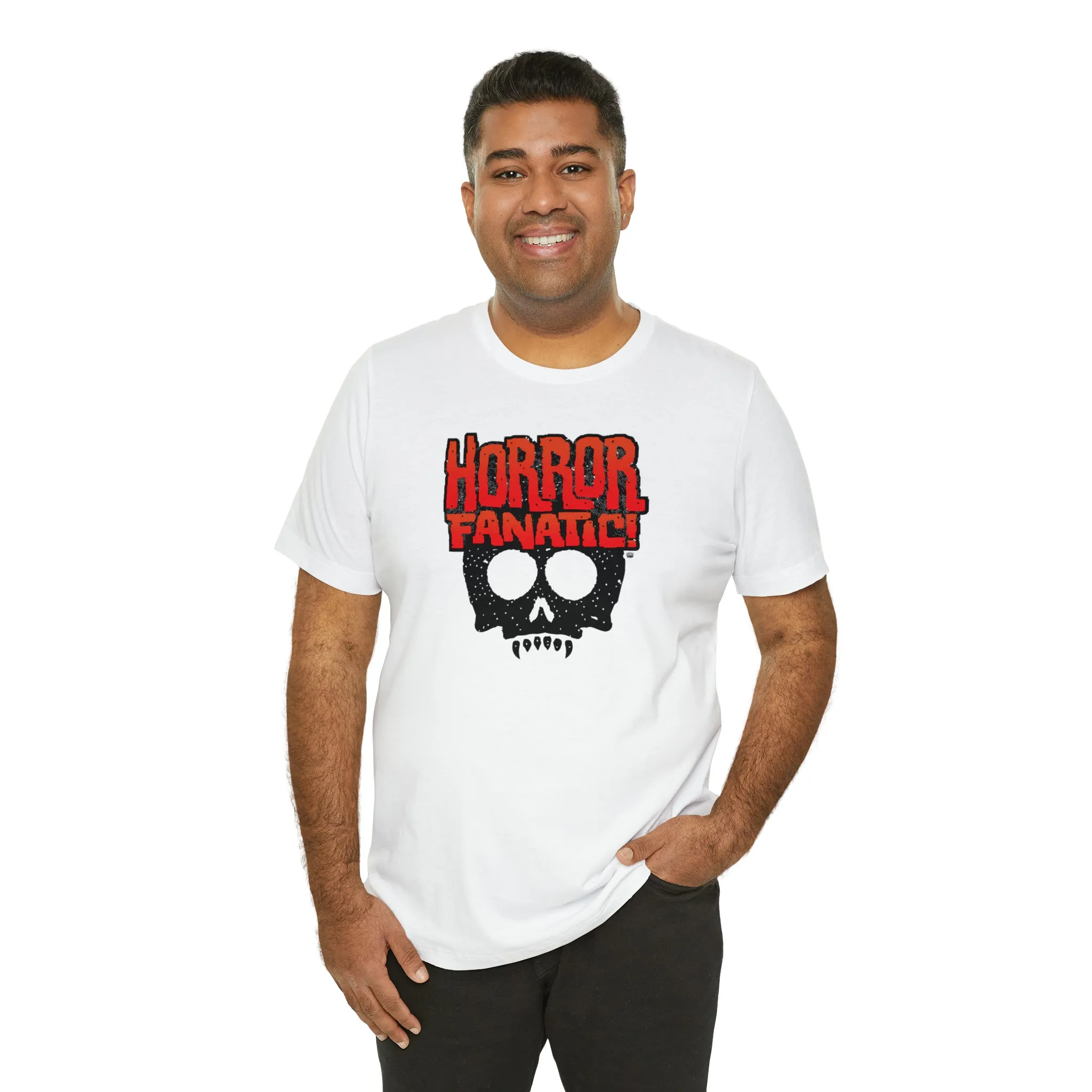 Sound FX HORROR FANATIC Unisex Jersey Short Sleeve Tee
