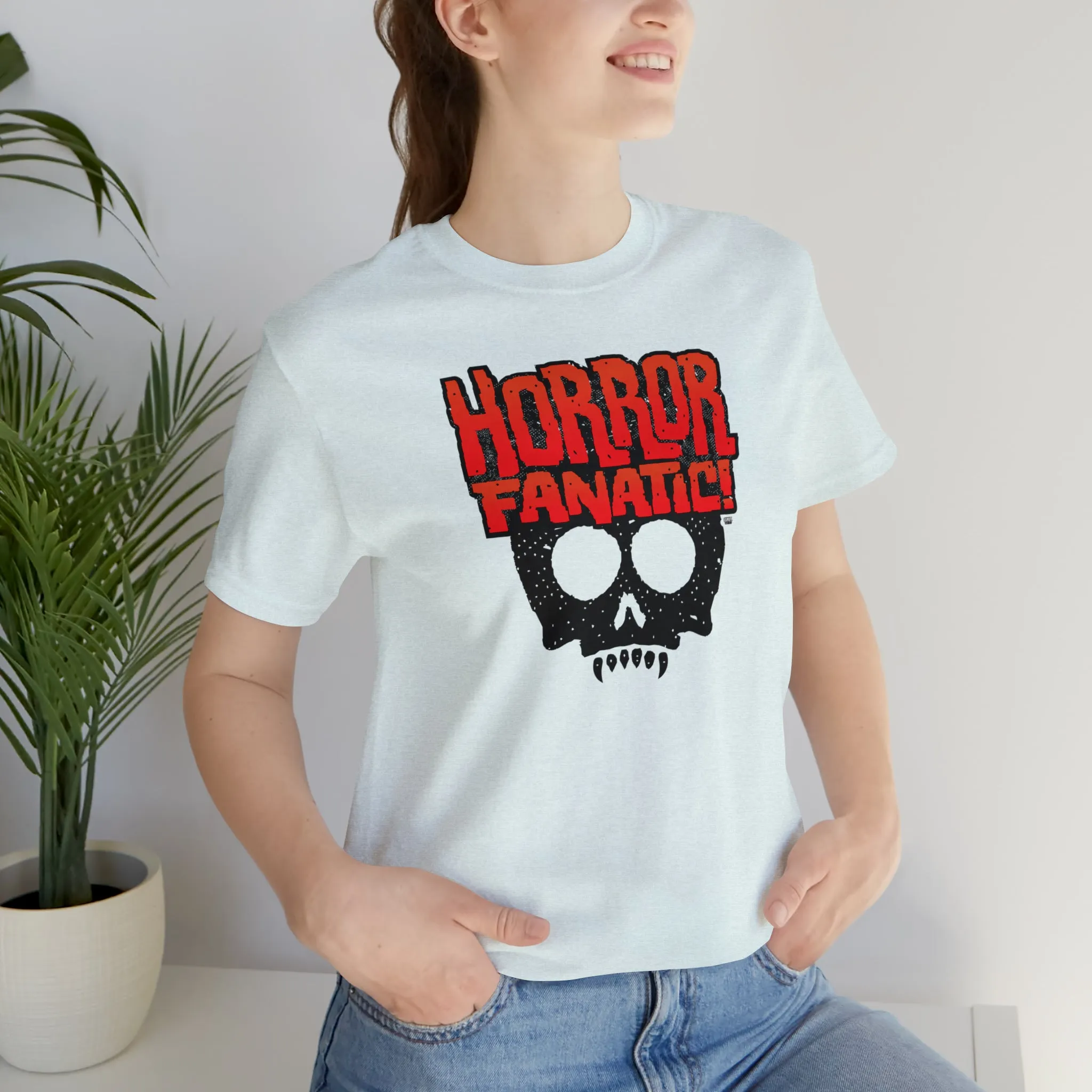 Sound FX HORROR FANATIC Unisex Jersey Short Sleeve Tee