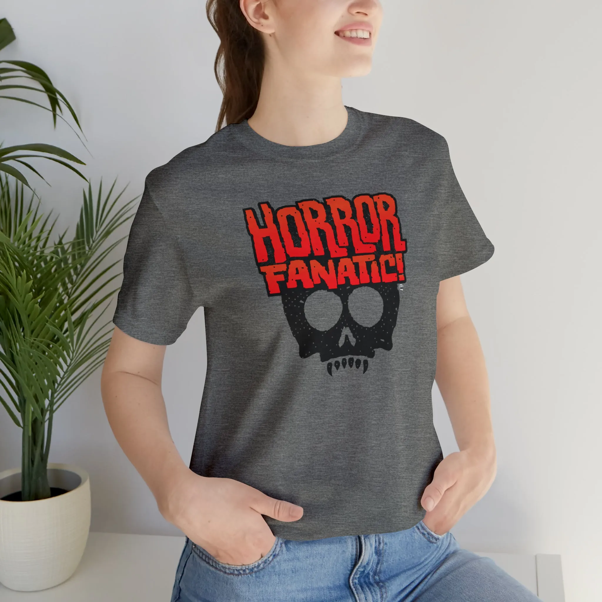 Sound FX HORROR FANATIC Unisex Jersey Short Sleeve Tee