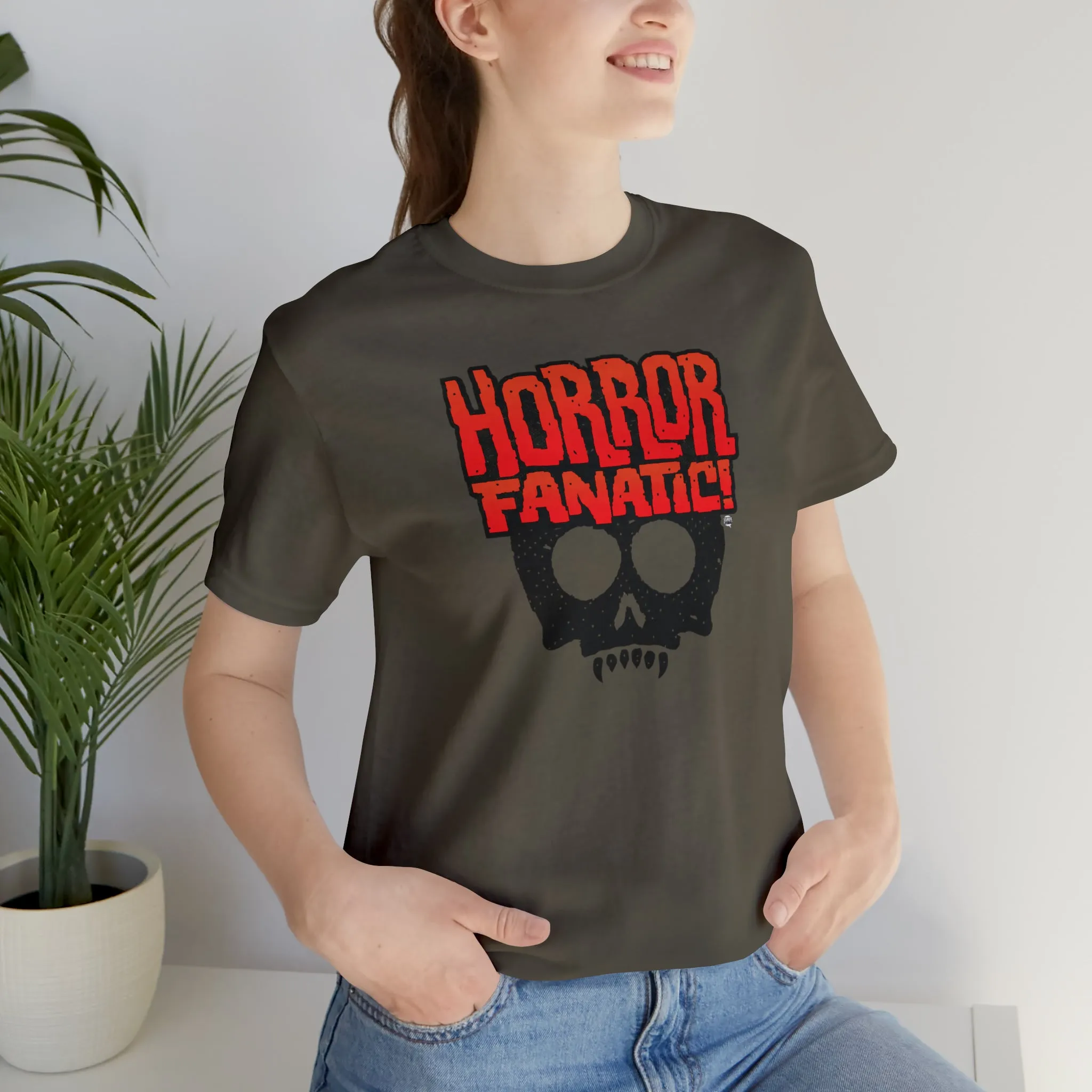 Sound FX HORROR FANATIC Unisex Jersey Short Sleeve Tee