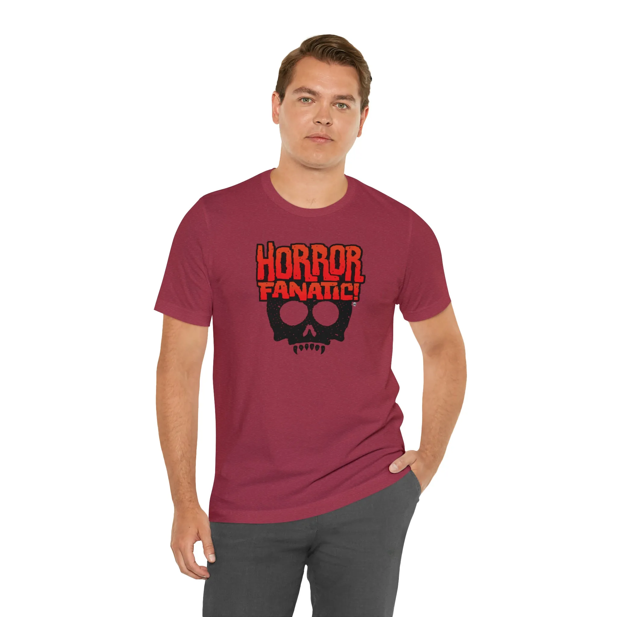 Sound FX HORROR FANATIC Unisex Jersey Short Sleeve Tee