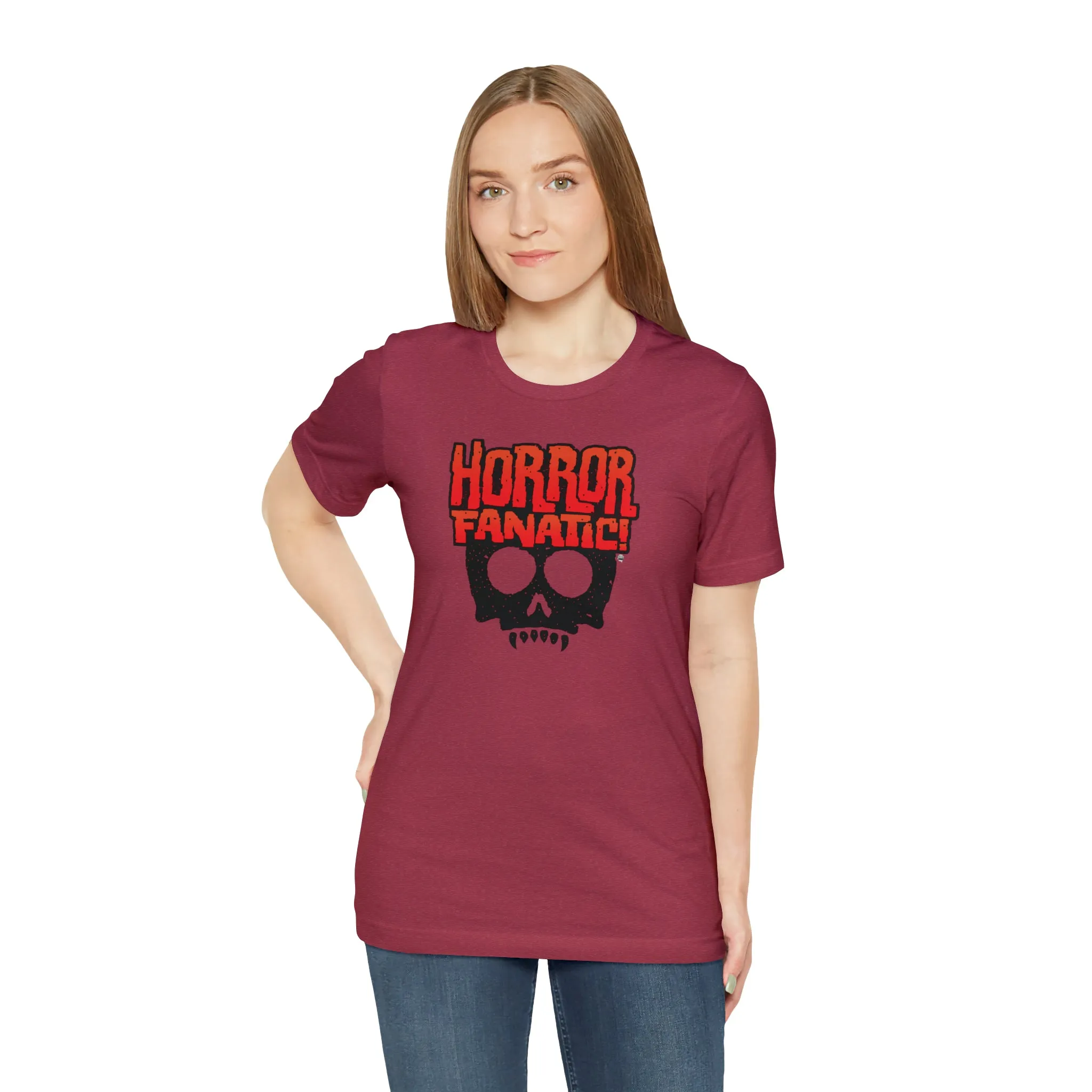 Sound FX HORROR FANATIC Unisex Jersey Short Sleeve Tee