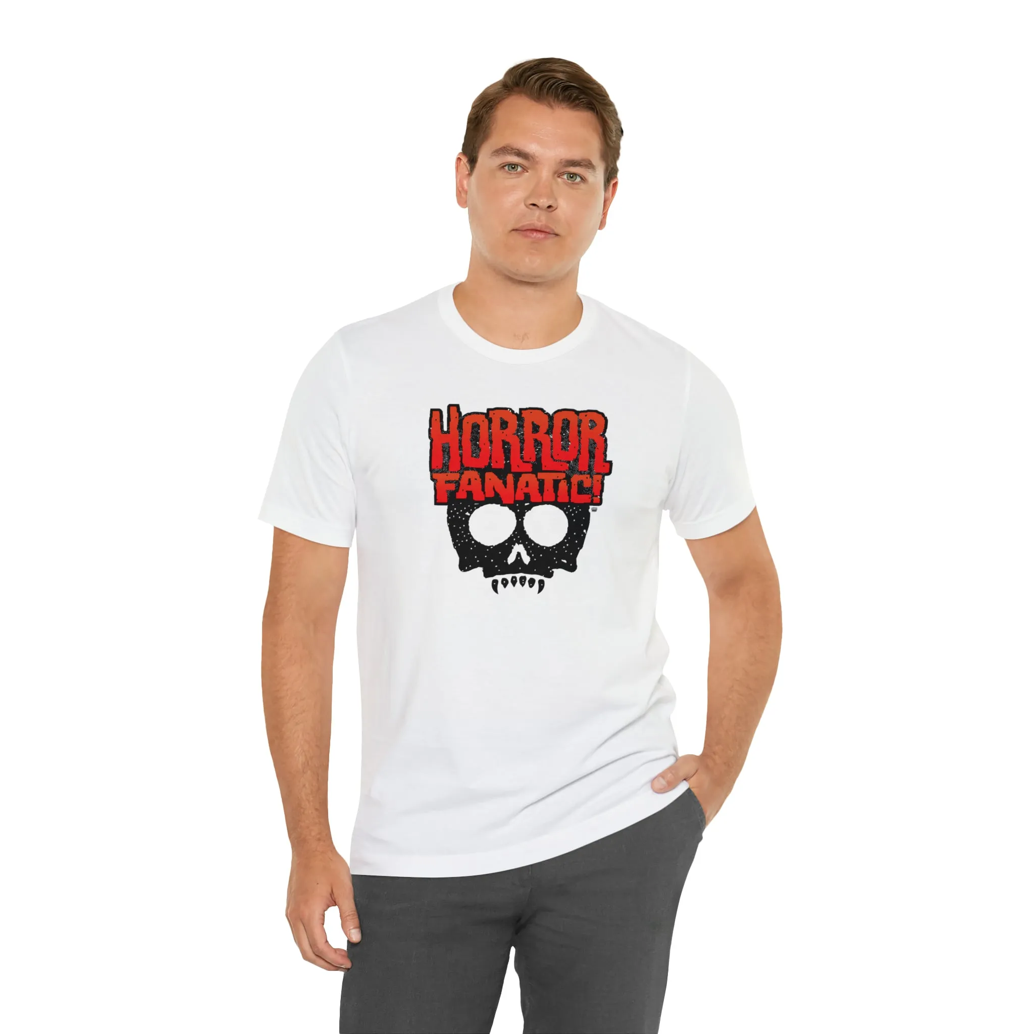 Sound FX HORROR FANATIC Unisex Jersey Short Sleeve Tee