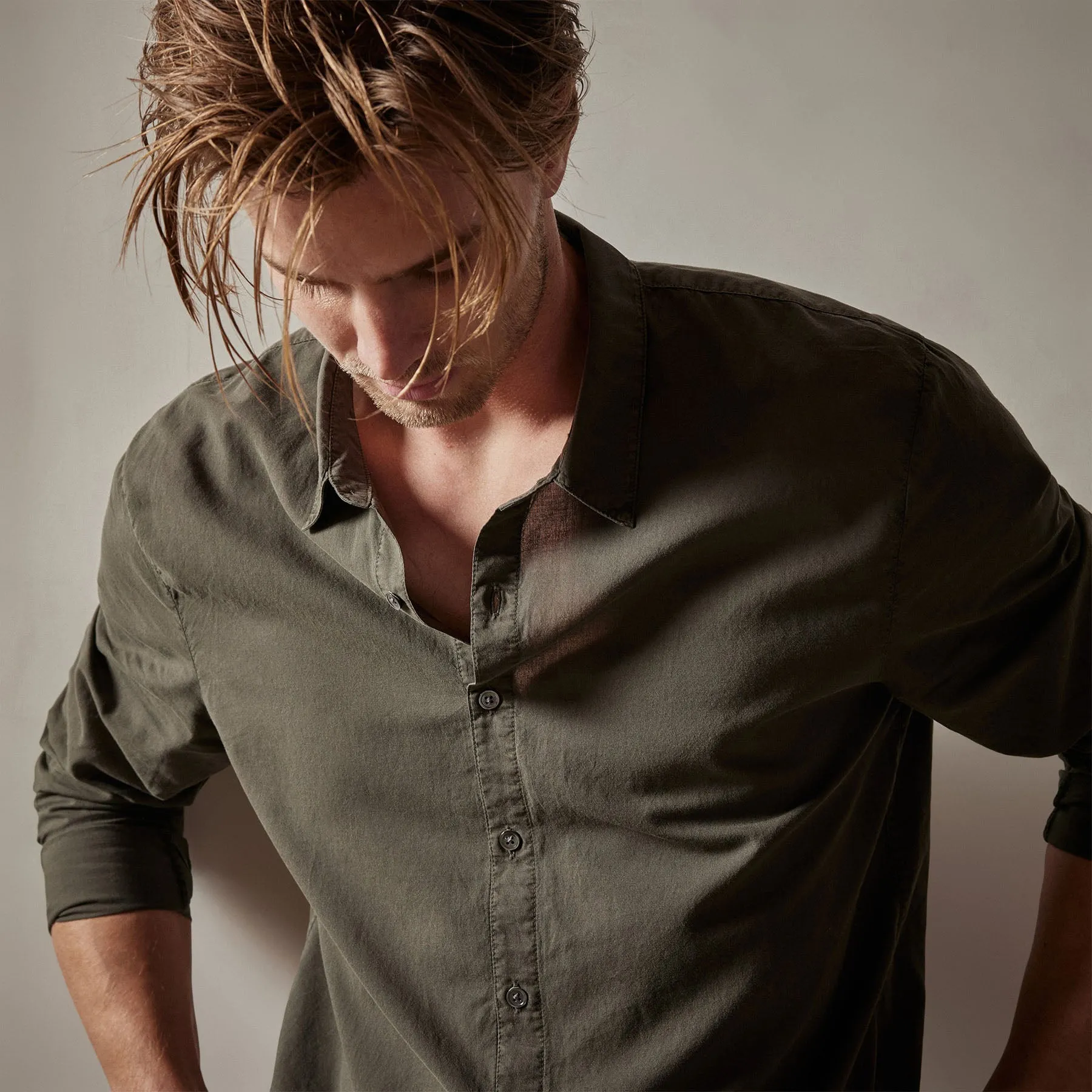Standard Shirt - Dark Olive Pigment