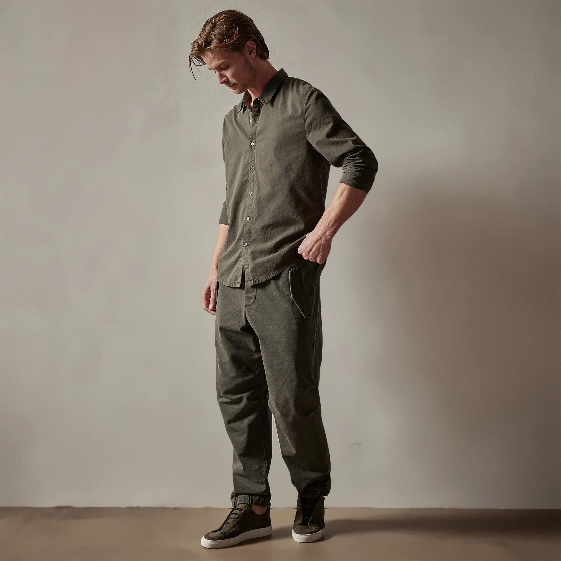 Standard Shirt - Dark Olive Pigment