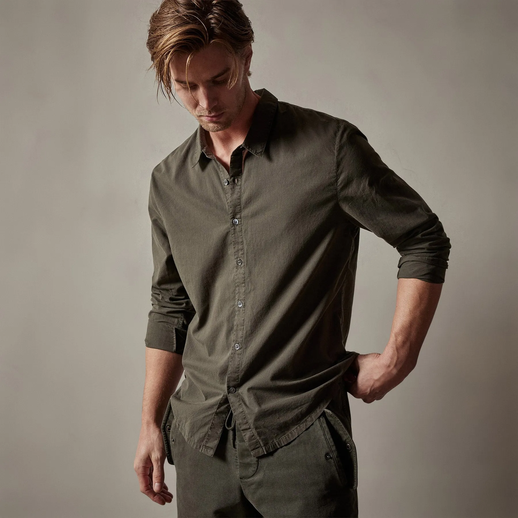 Standard Shirt - Dark Olive Pigment