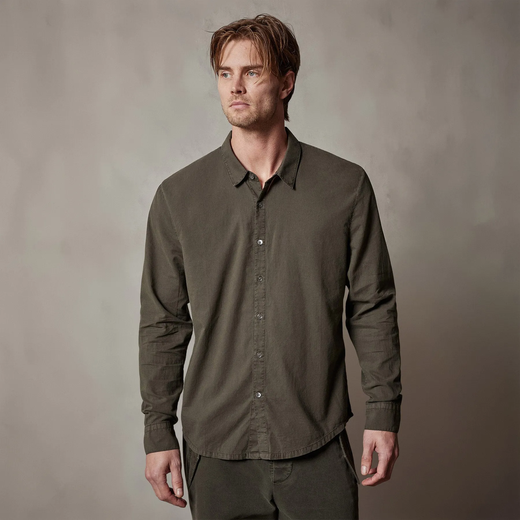Standard Shirt - Dark Olive Pigment