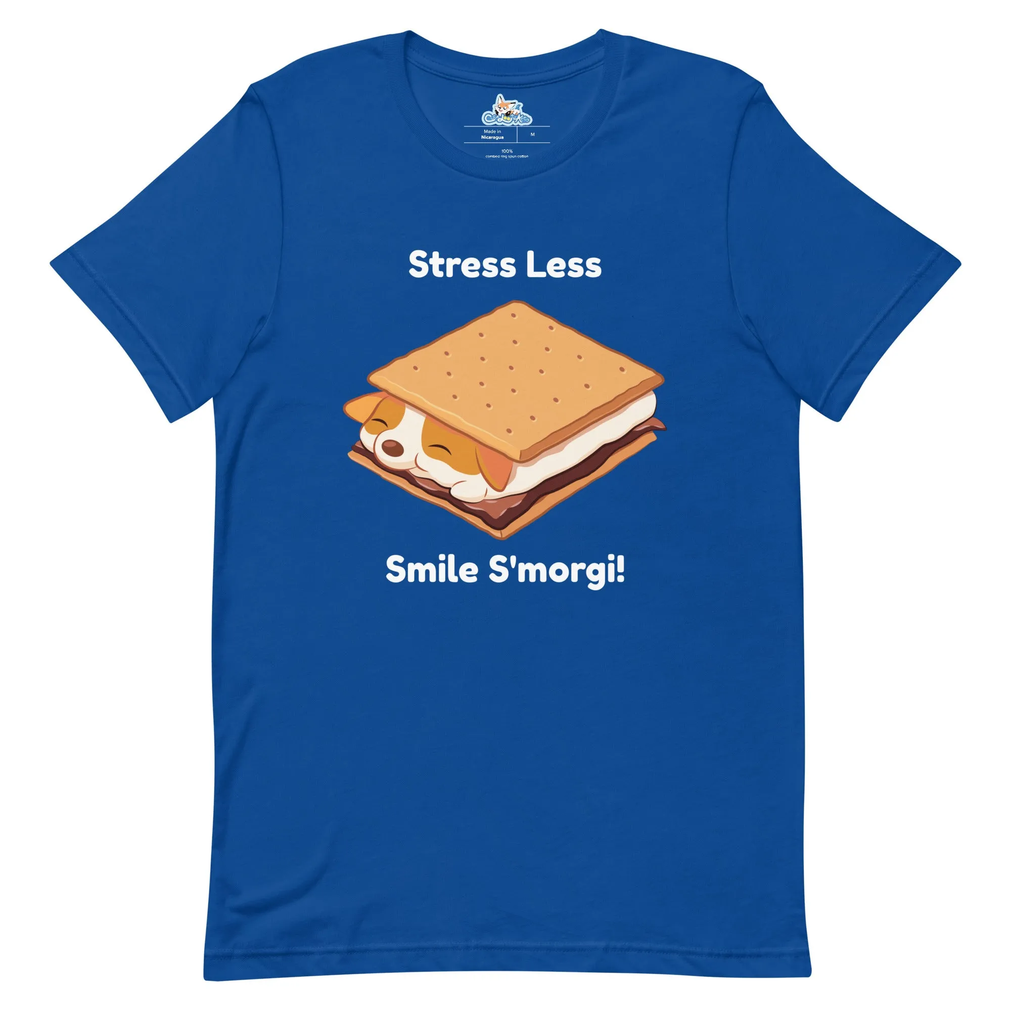 Stress Less Smile S'morgi! T-shirt