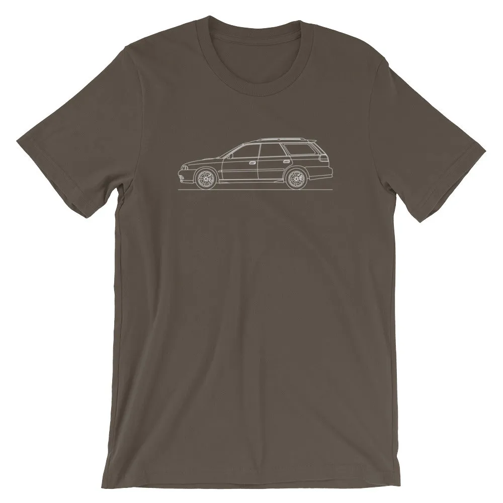 Subaru Legacy GT-B II Silhouette T-shirt