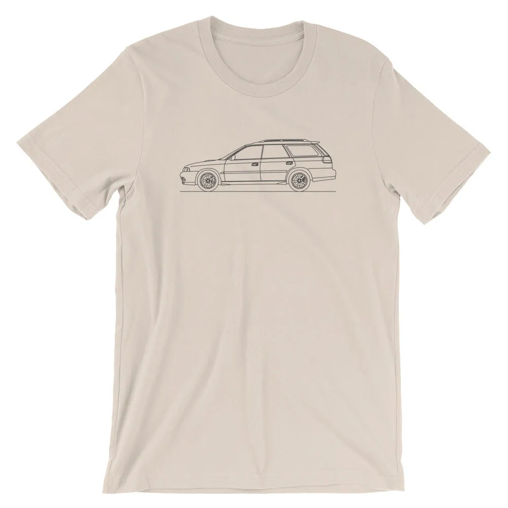 Subaru Legacy GT-B II Silhouette T-shirt