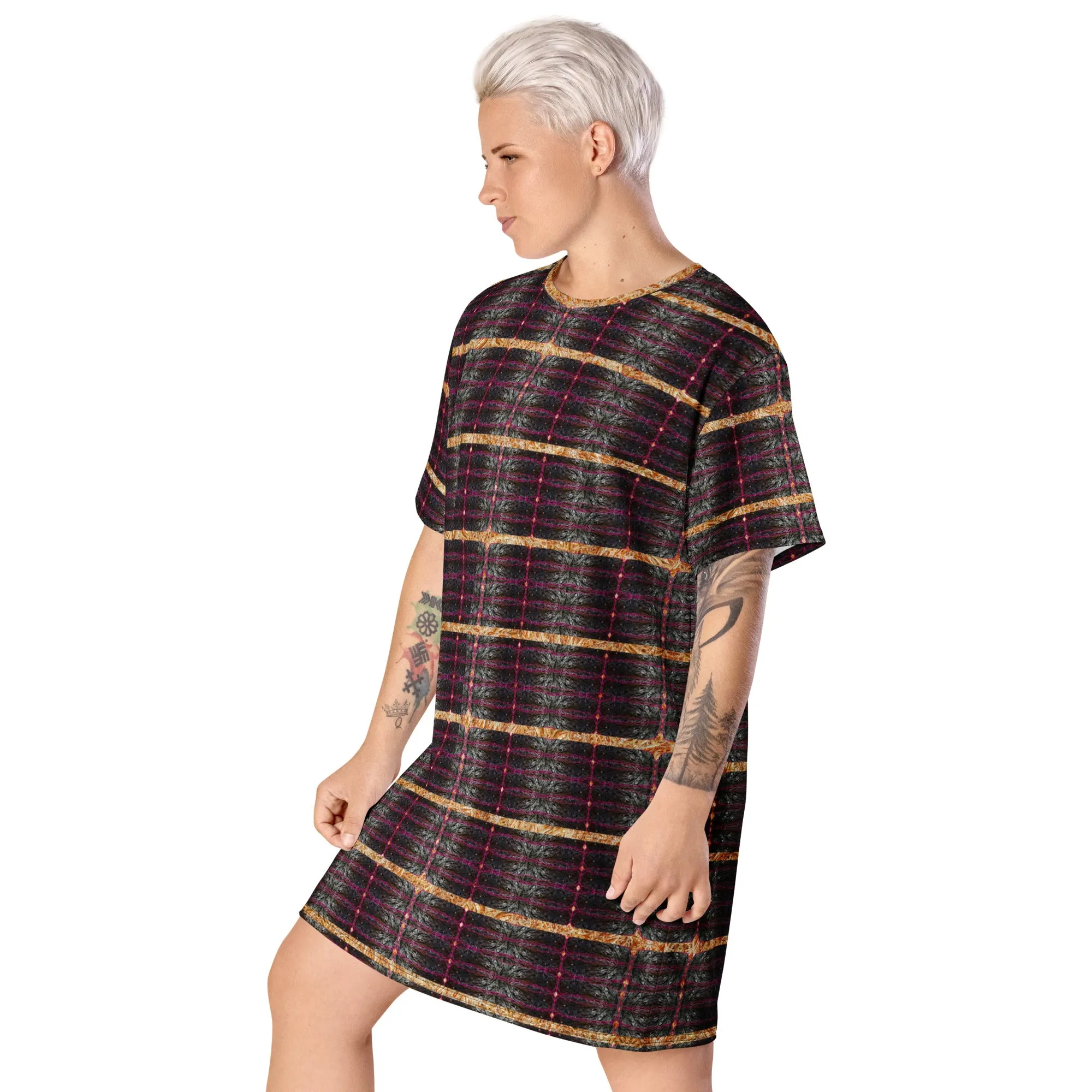 T-Shirt Tunic (Muliebris/Virilis)(Rind#11 Tree Link Ouroboros Smith Fabric) RJSTHs2024 RJS