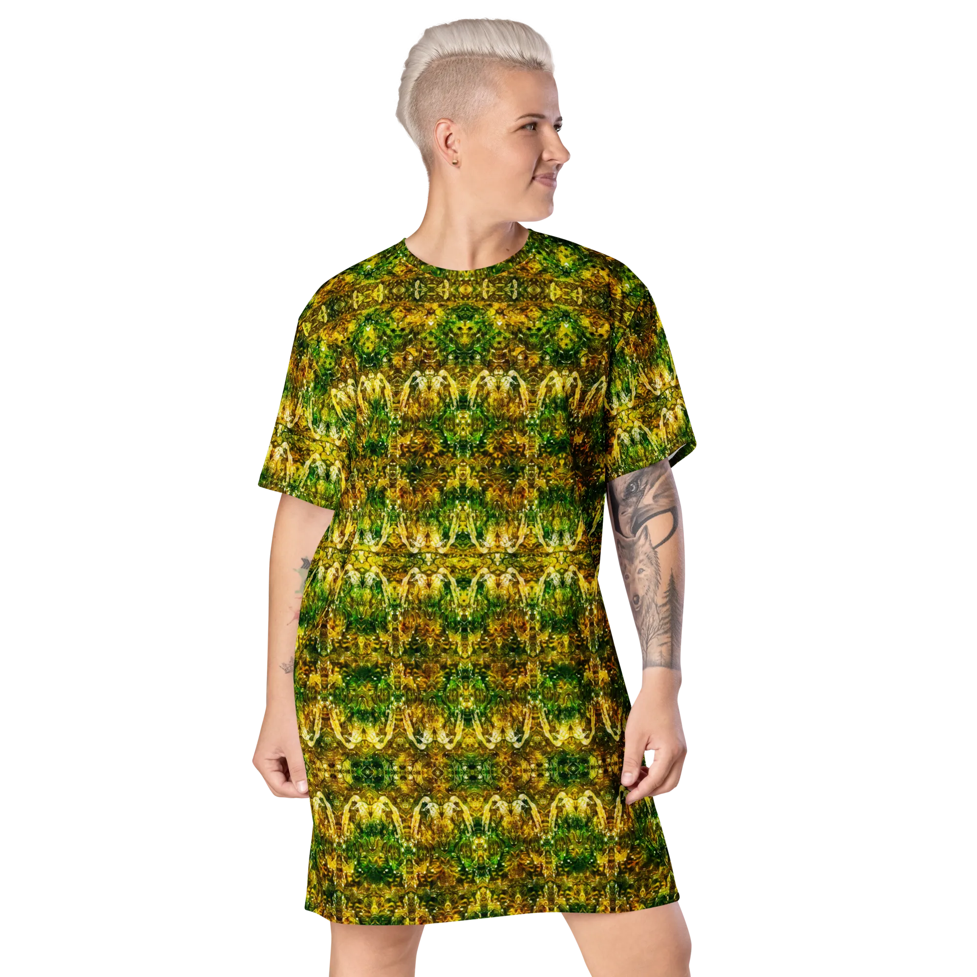 T-Shirt Tunic (Muliebris/Virilis)(Samhain Dreams of Jade 3 of 15 Tres ex Quindecim) RJSTH@Alchemic RJSTHW2024 RJS