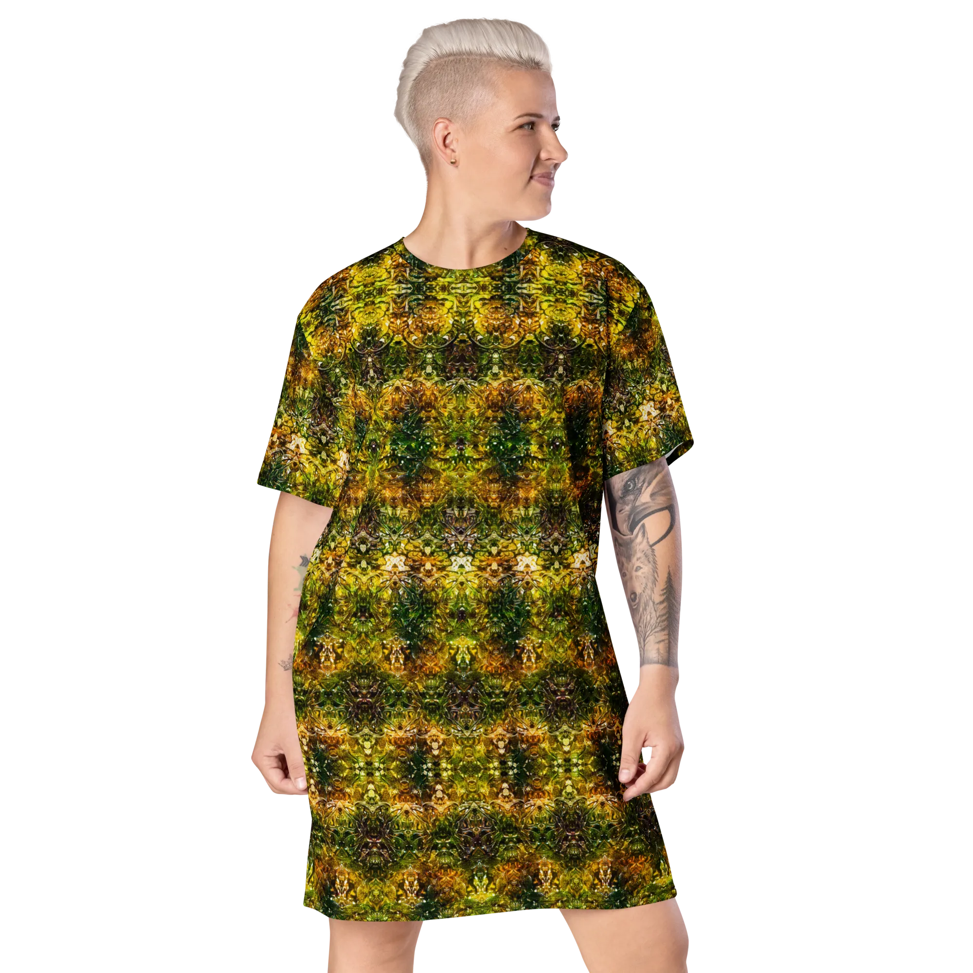 T-Shirt Tunic (Muliebris/Virilis)(Samhain Dreams of Jade 5 of 15 Quinque ex Quindecim) RJSTH@Alchemic RJSTHW2024 RJS