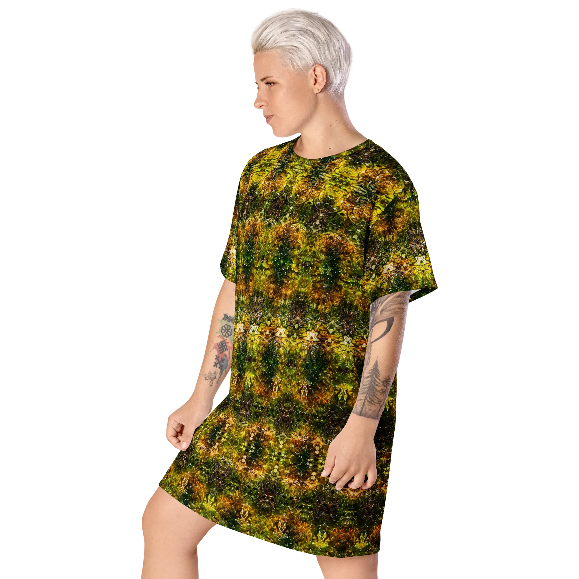 T-Shirt Tunic (Muliebris/Virilis)(Samhain Dreams of Jade 5 of 15 Quinque ex Quindecim) RJSTH@Alchemic RJSTHW2024 RJS