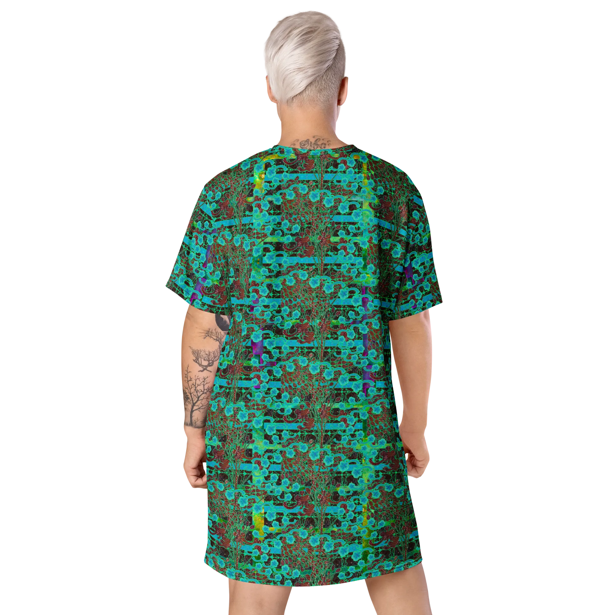 T-Shirt Tunic (Muliebris/Virilis)(Tree Link WindSong Flower) RJSTH@Fabric#10 RJSTHW2024 RJS